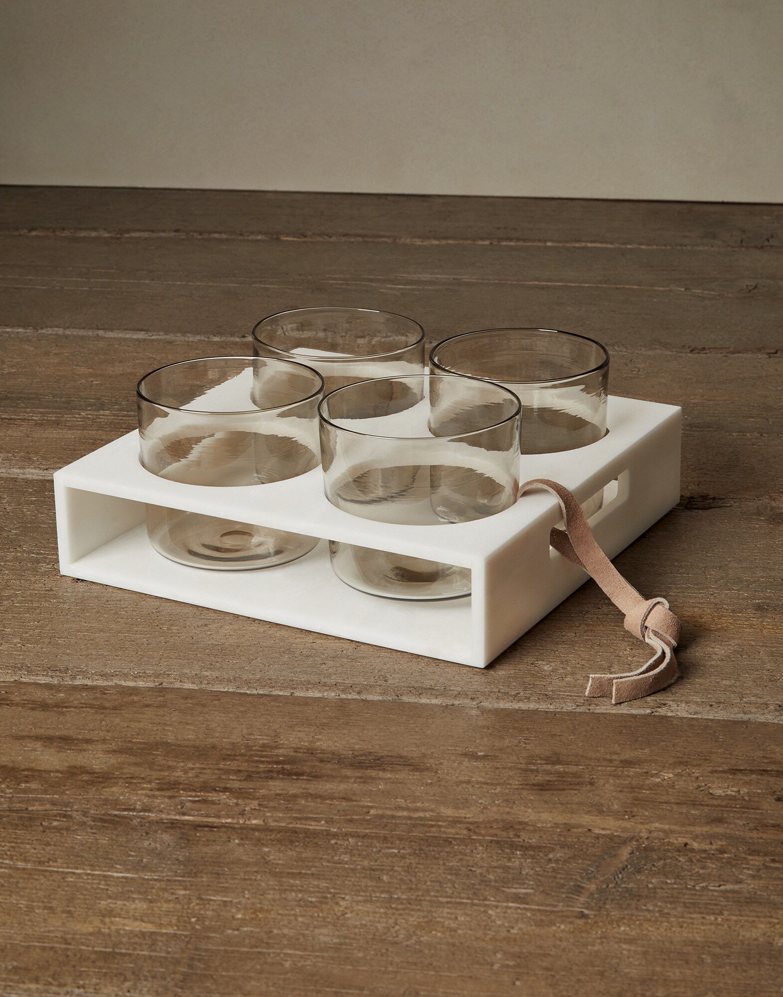 Glasses White Lifestyle 1 - Brunello Cucinelli