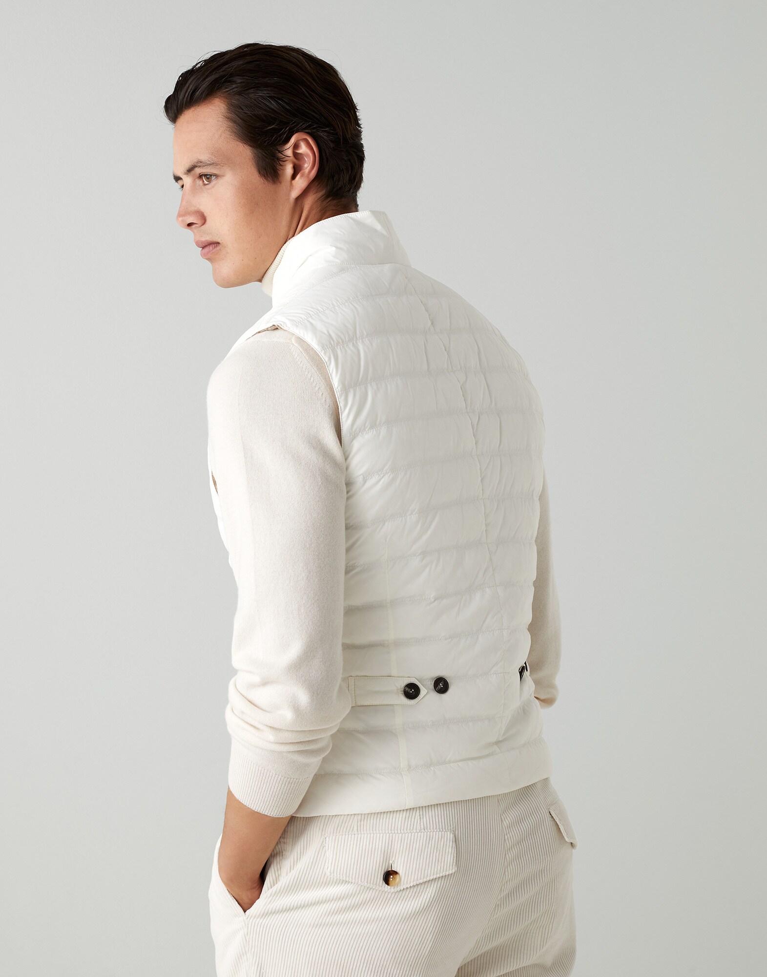 Down Vest - Back view