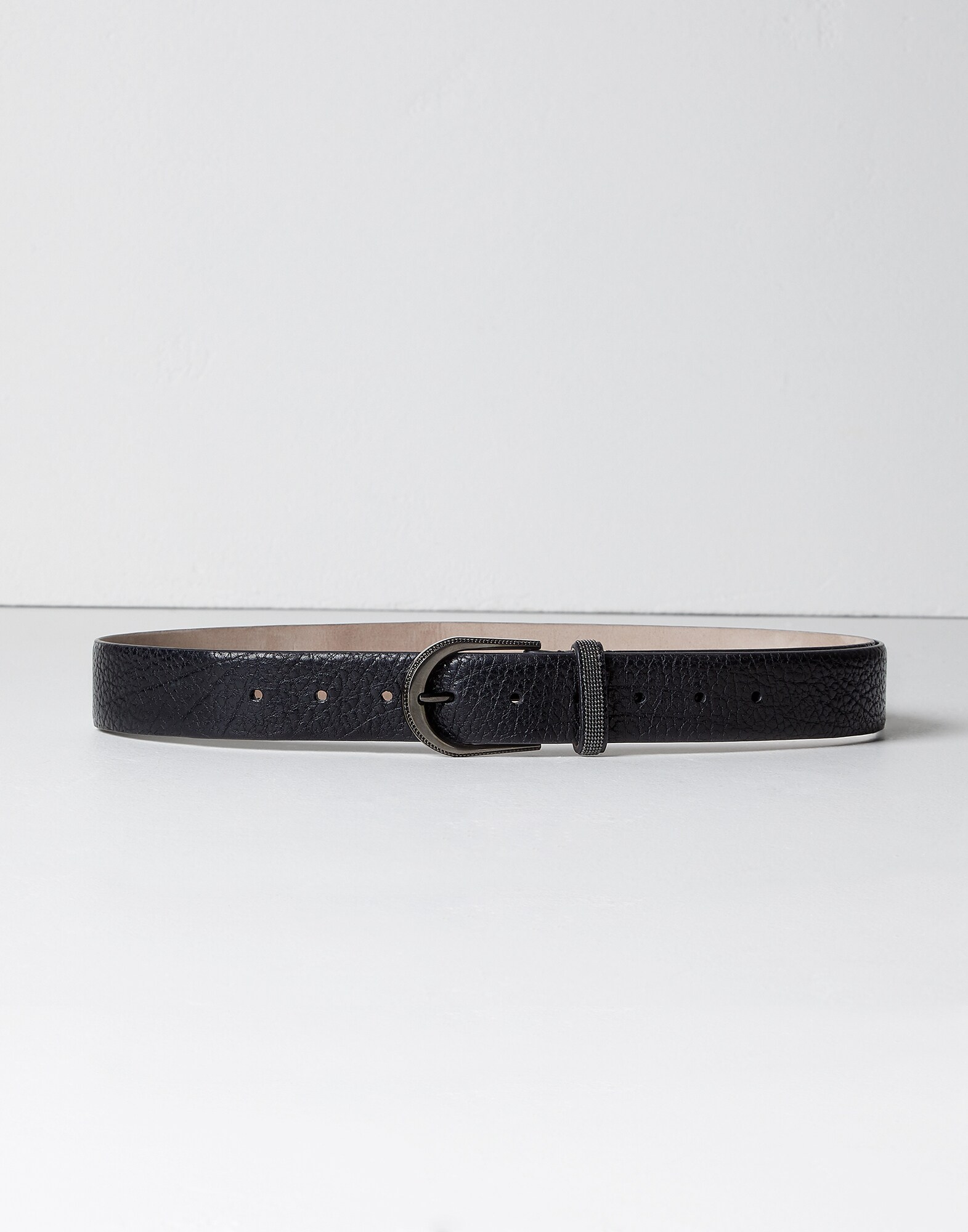 Calfskin belt