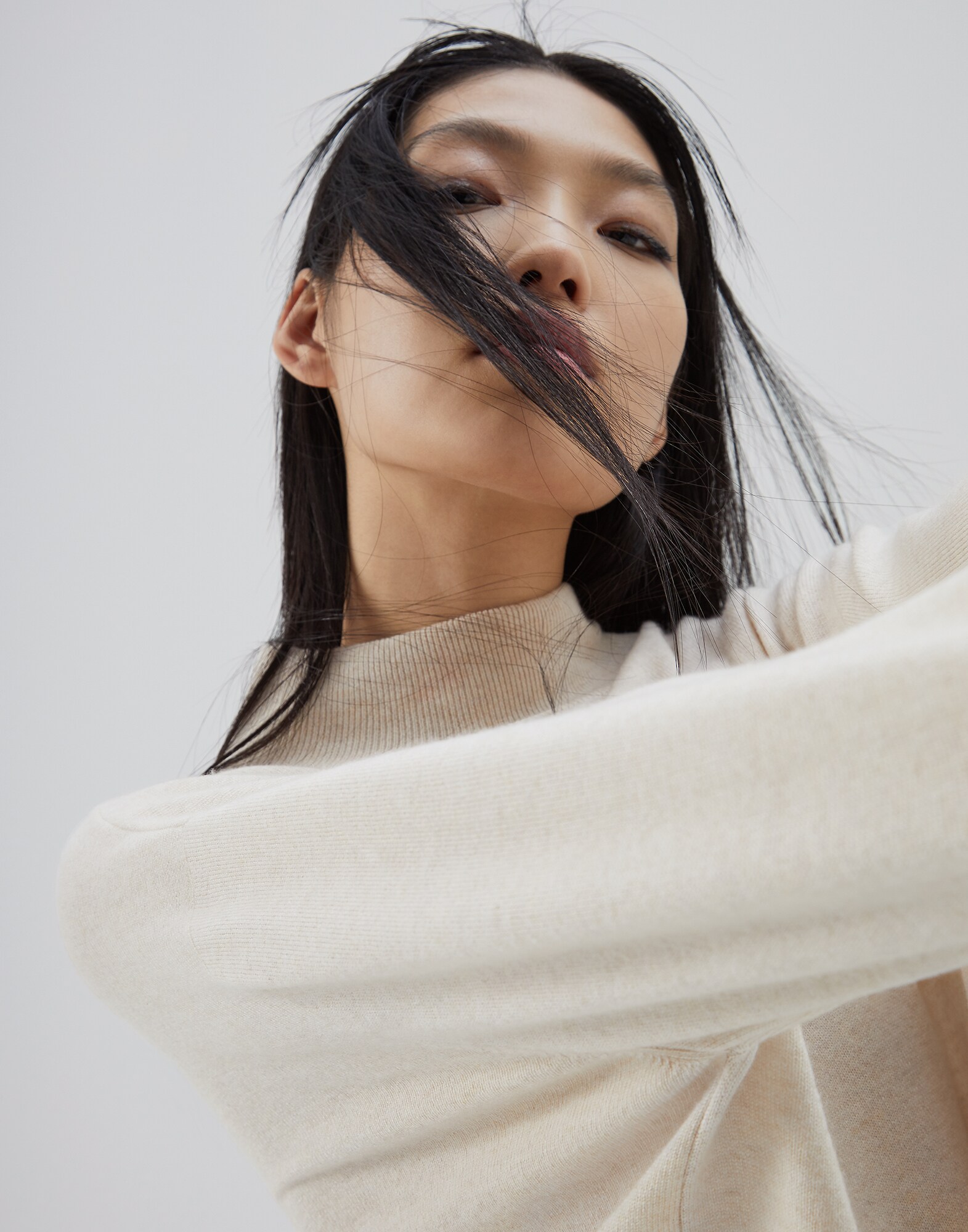 High Neck Sweater - Editorial