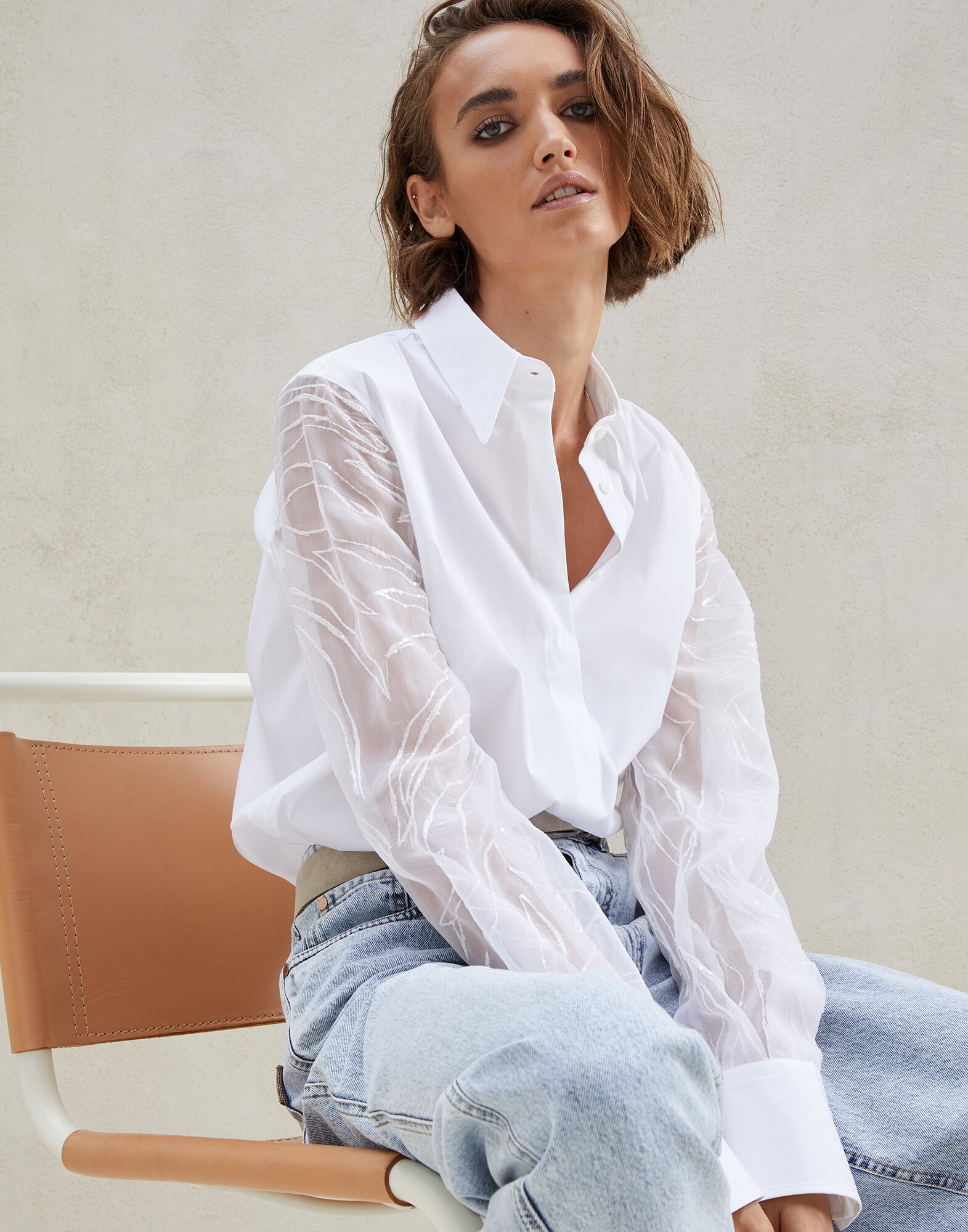 Cotton Shirt - Editorial view