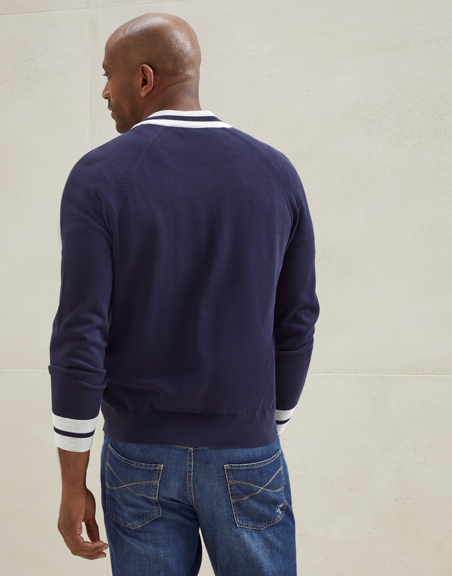 Cardigan Zippé - Vue arrière