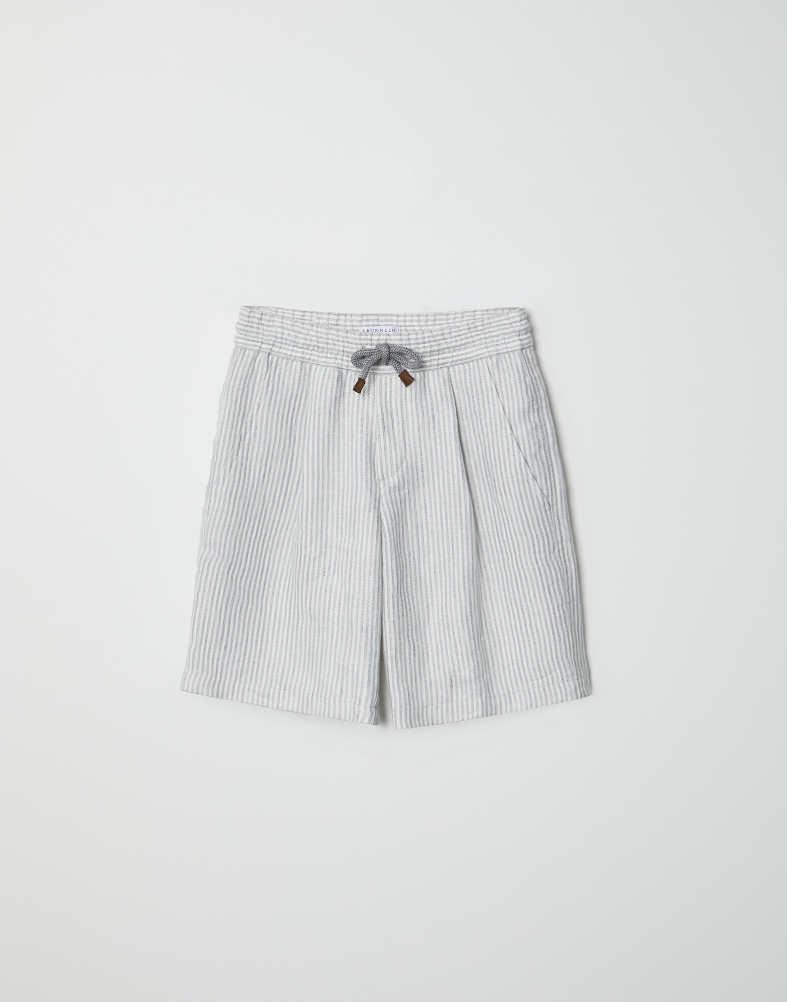 Linen Bermuda shorts