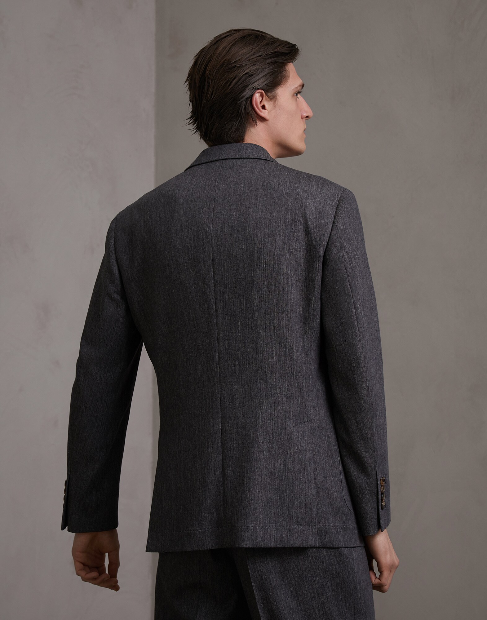 Single Breasted Blazer - Back