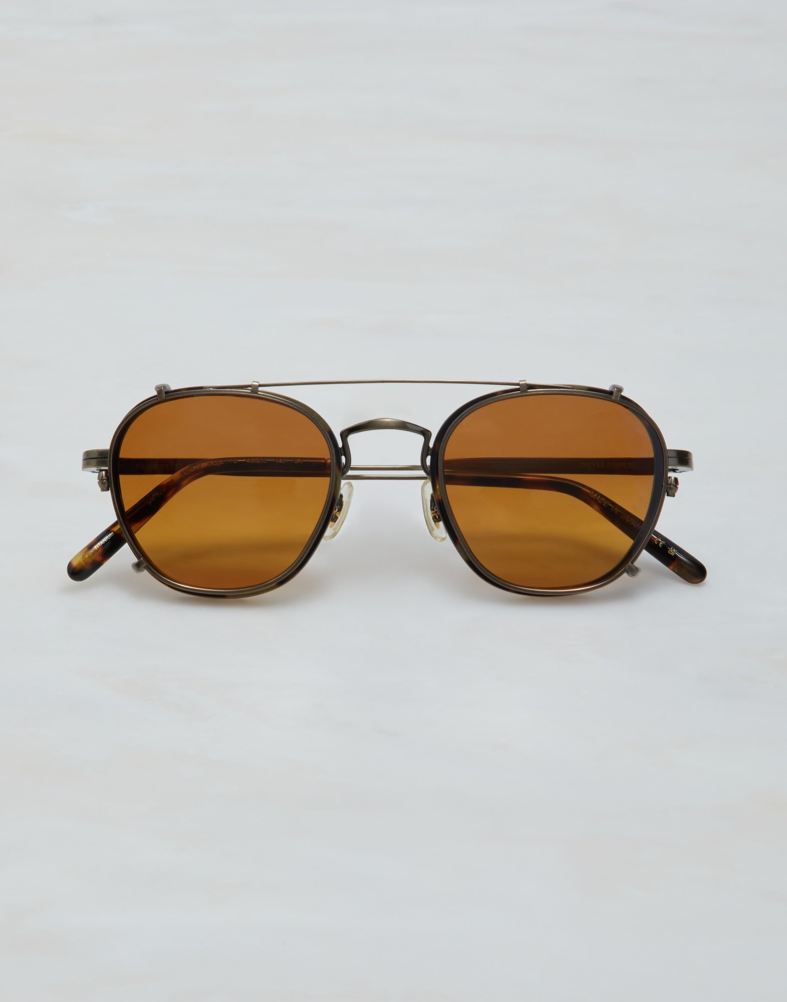 Lilletto纯钛眼镜，配外挂太阳眼镜