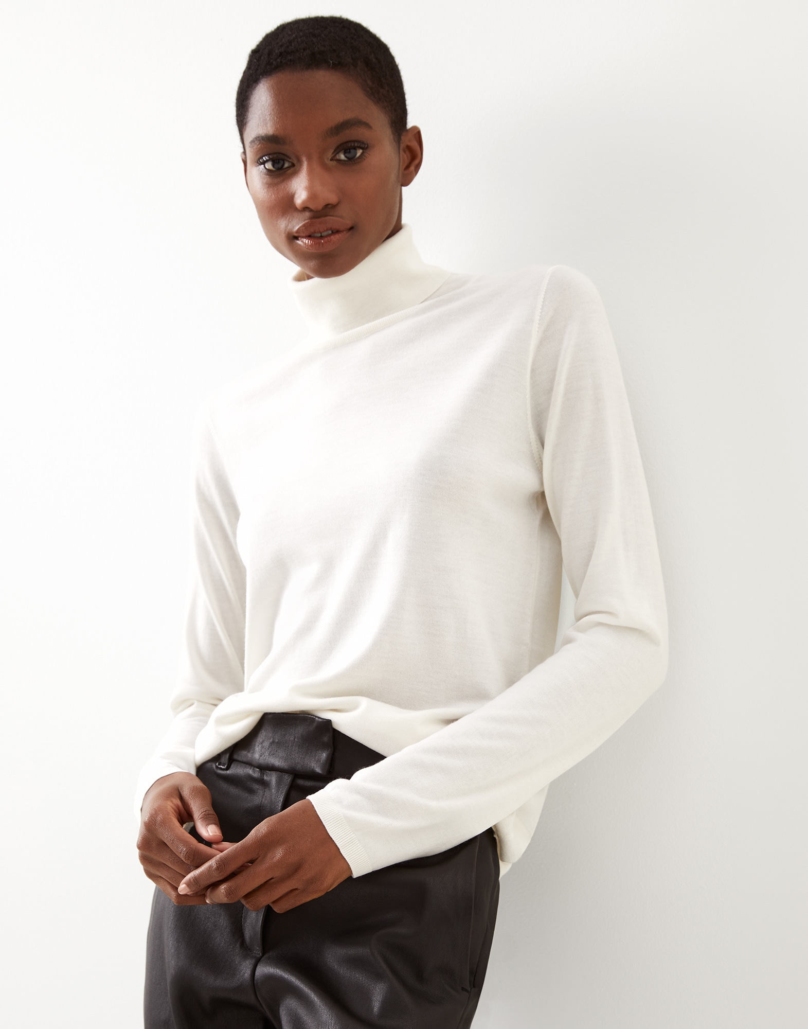 Leichter Pullover Weiß Damen - Brunello Cucinelli