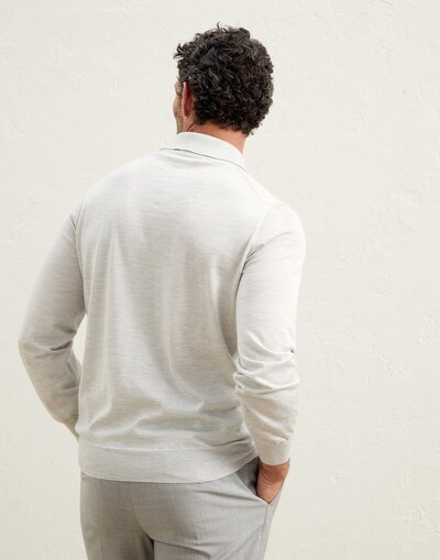 Polo-Style Sweater - Back view