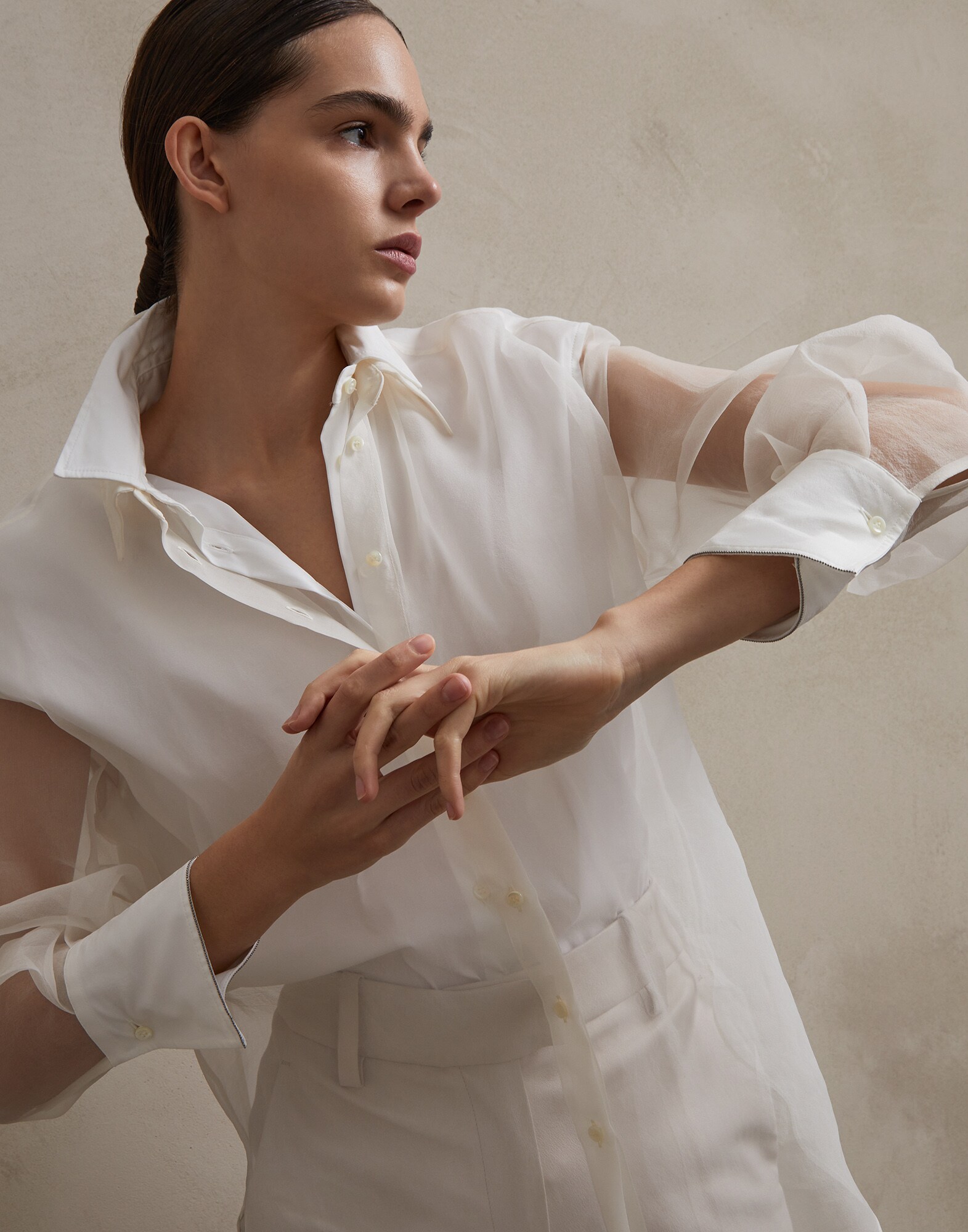 Silk Shirt - Editorial