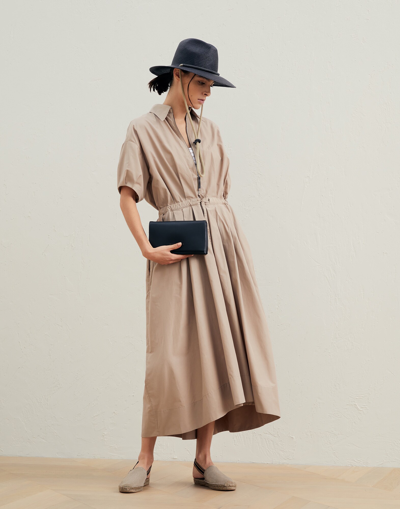 Shirt dress (231ML183A5055) for Woman