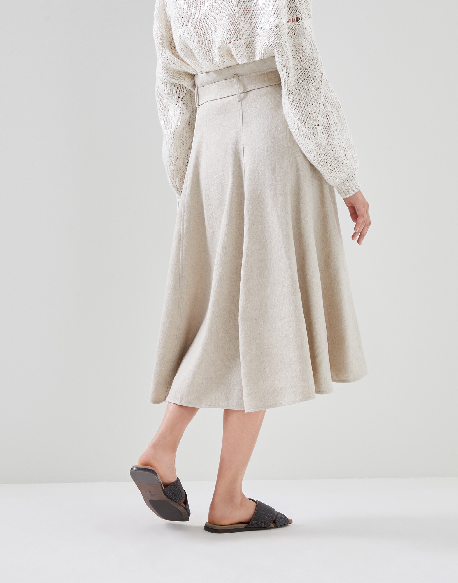 Midi Skirt - Back view