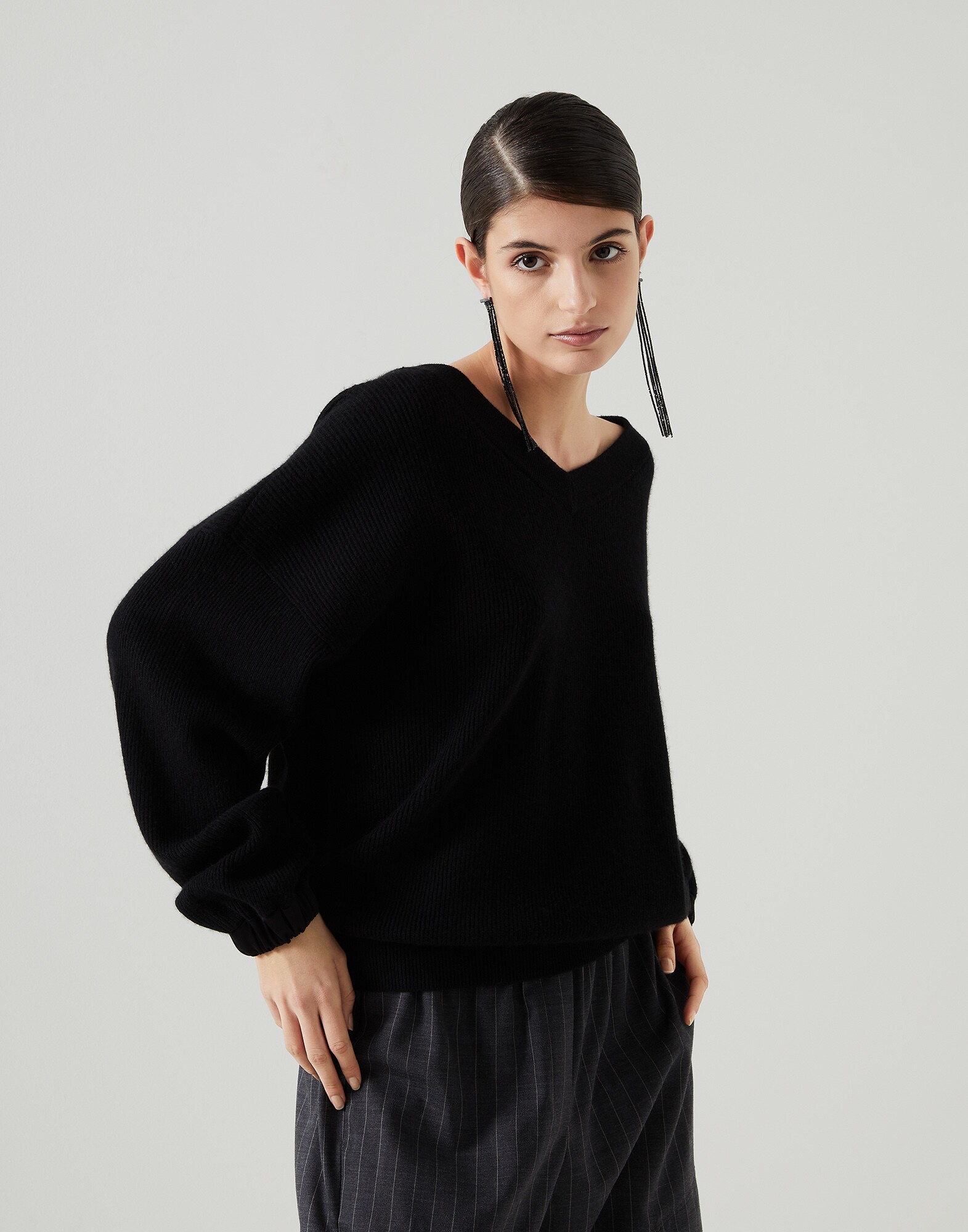V-neck - Front view