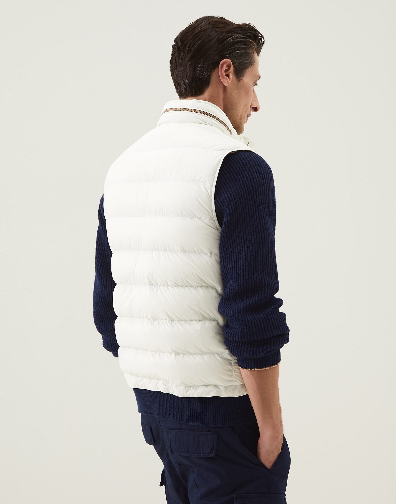 Down Sleeveless Jacket - Back