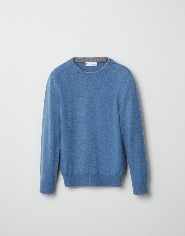 Cashmere sweater Azure Boy - Brunello Cucinelli