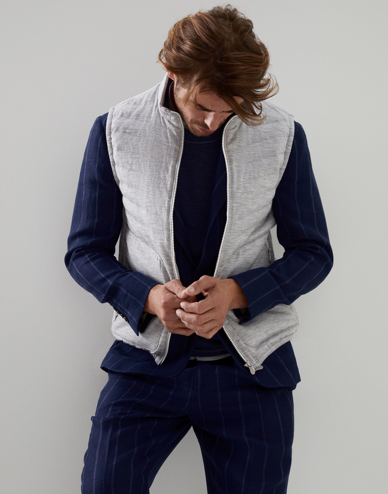 Knit Down Jacket - Editorial view
