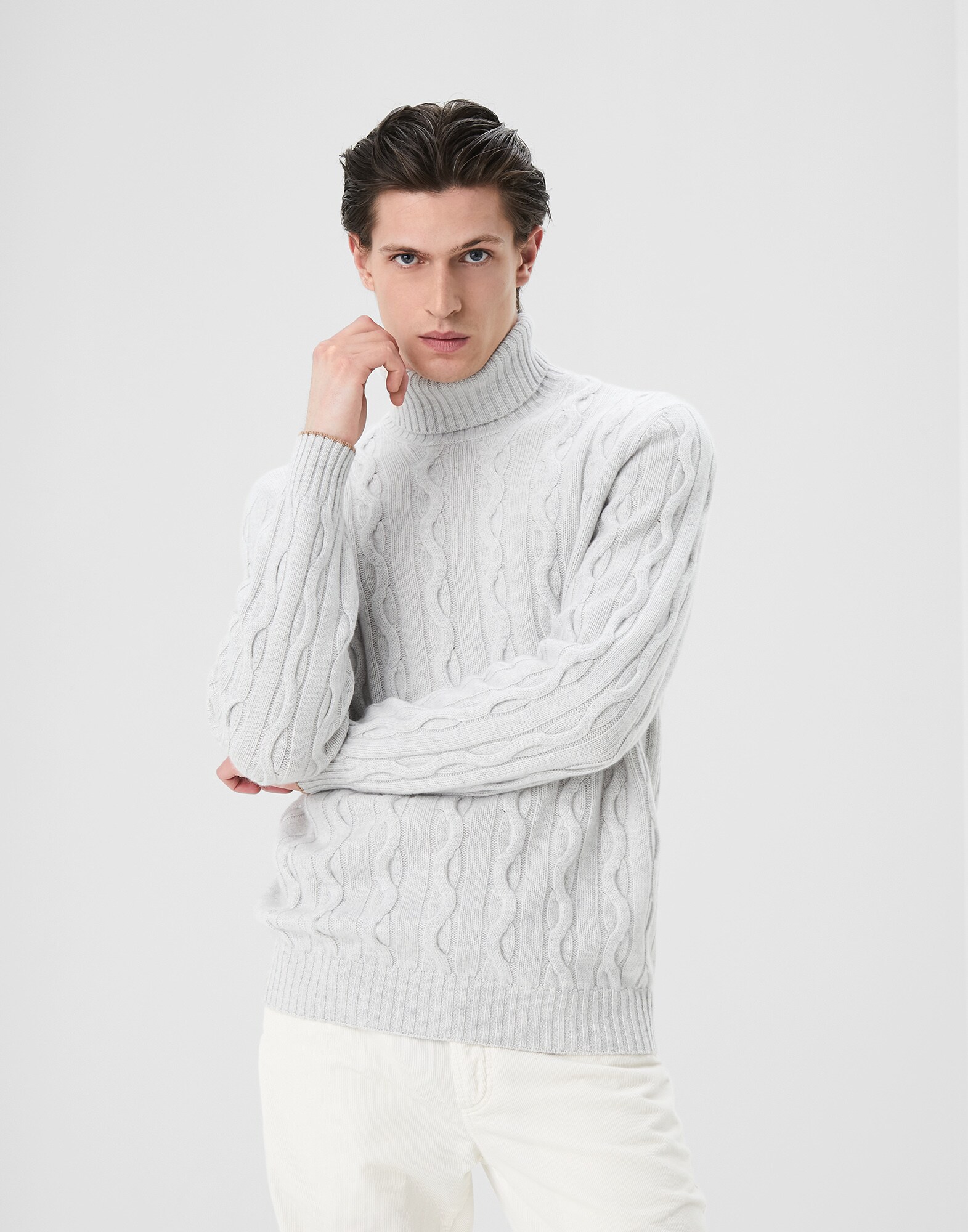 High Neck Sweater - Front