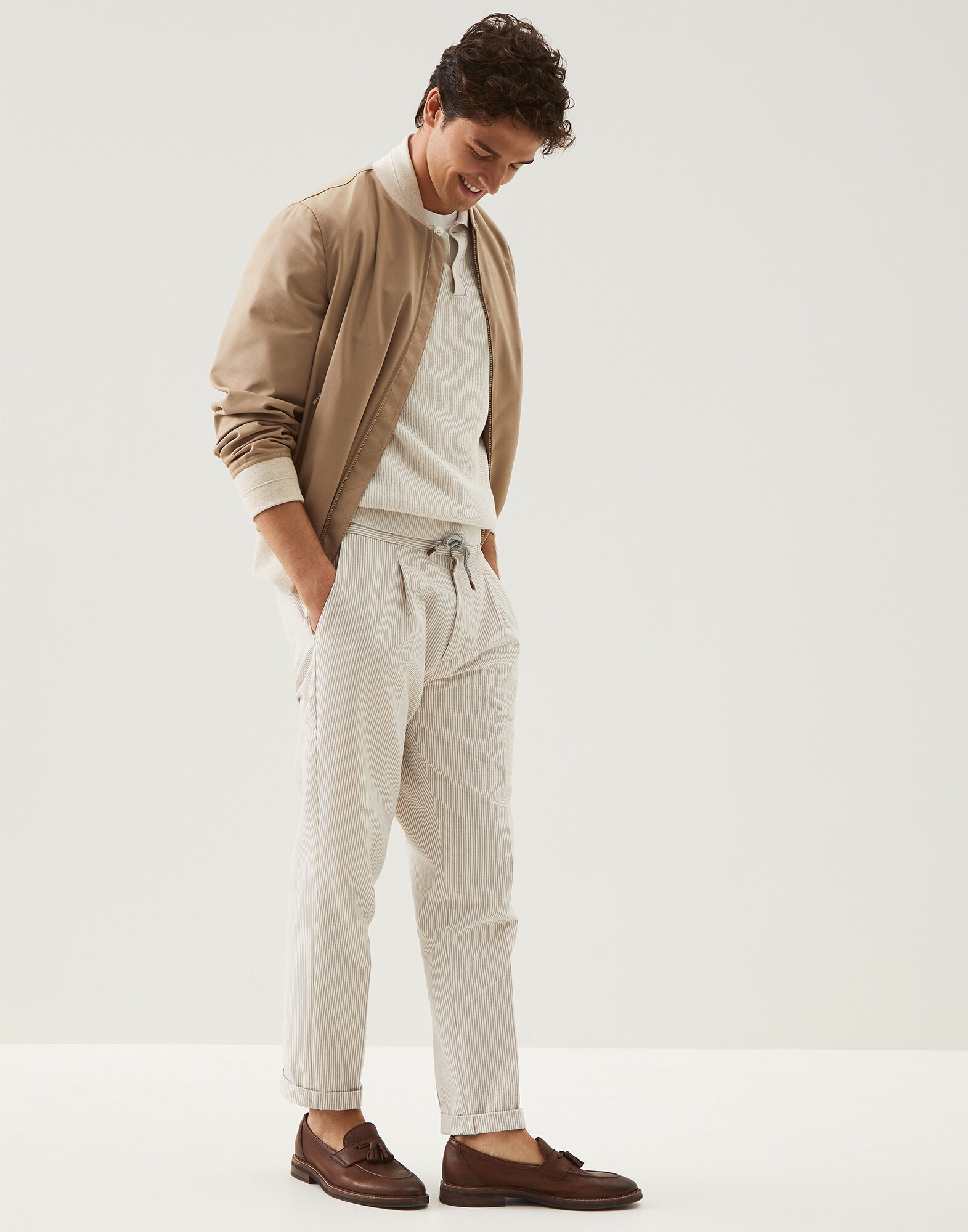 Polo-Style Sweater - Full look