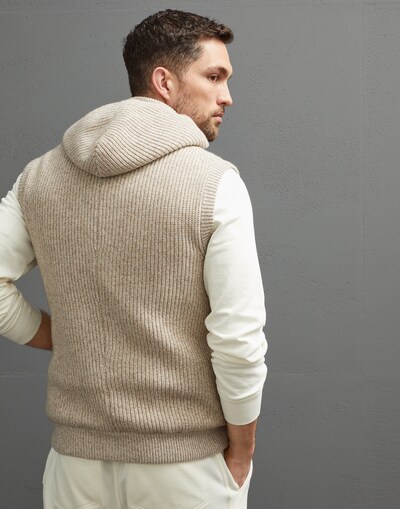 Knit Down Jacket - Back view