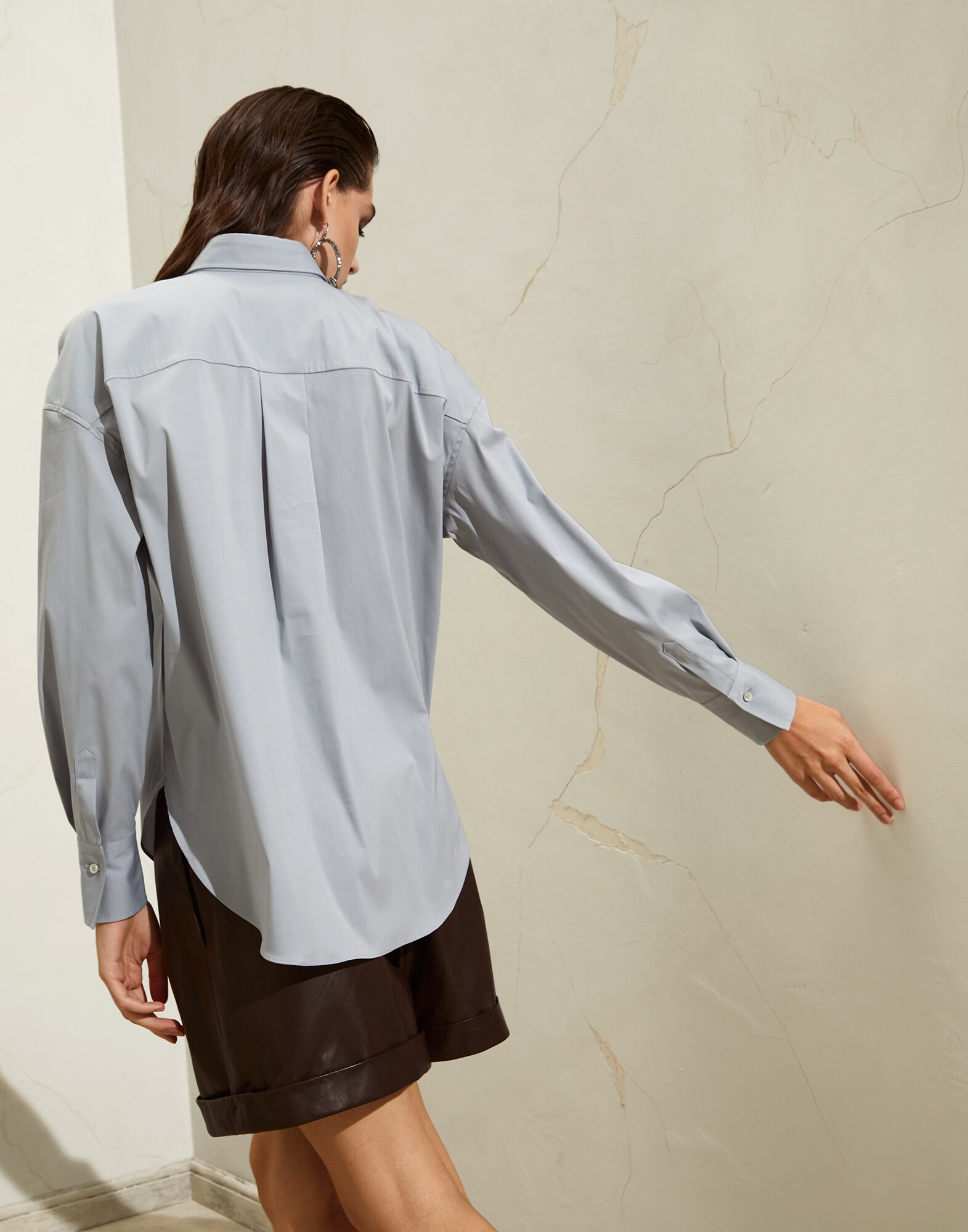 Cotton Shirt - Back