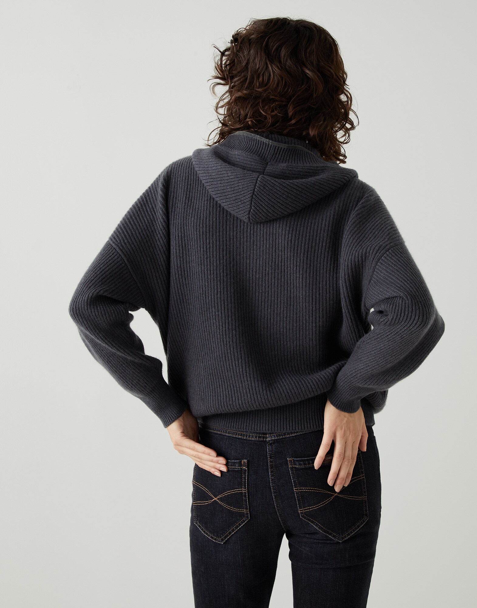 Hooded Sweater - Back view