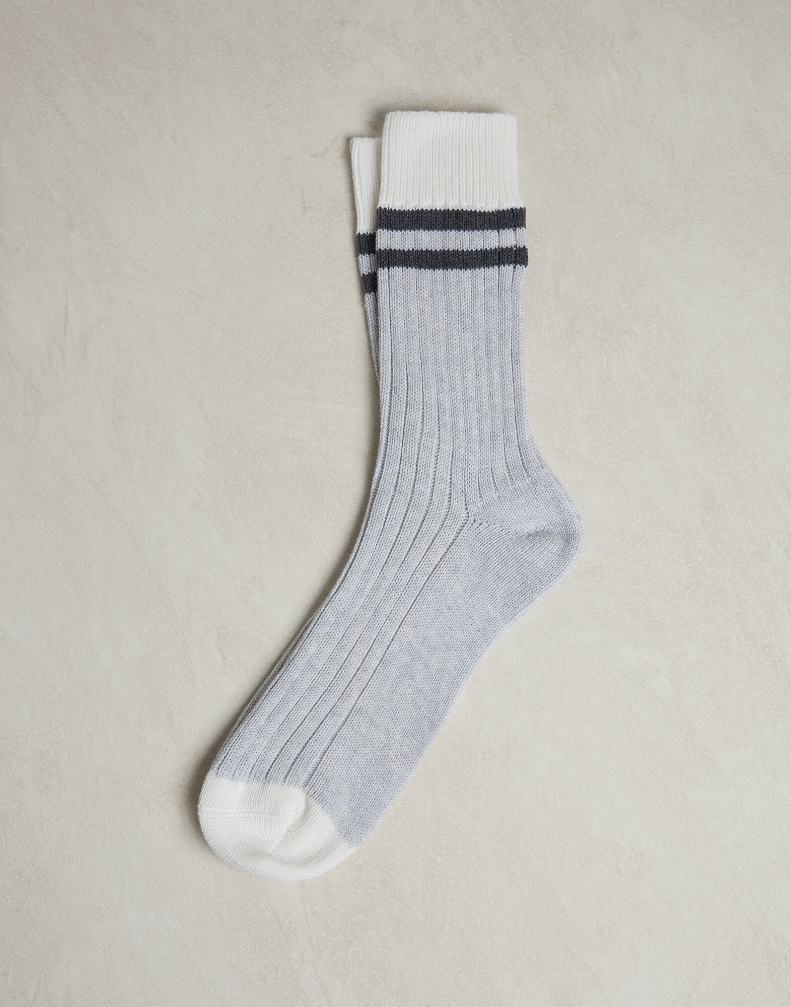 Socks with stripes