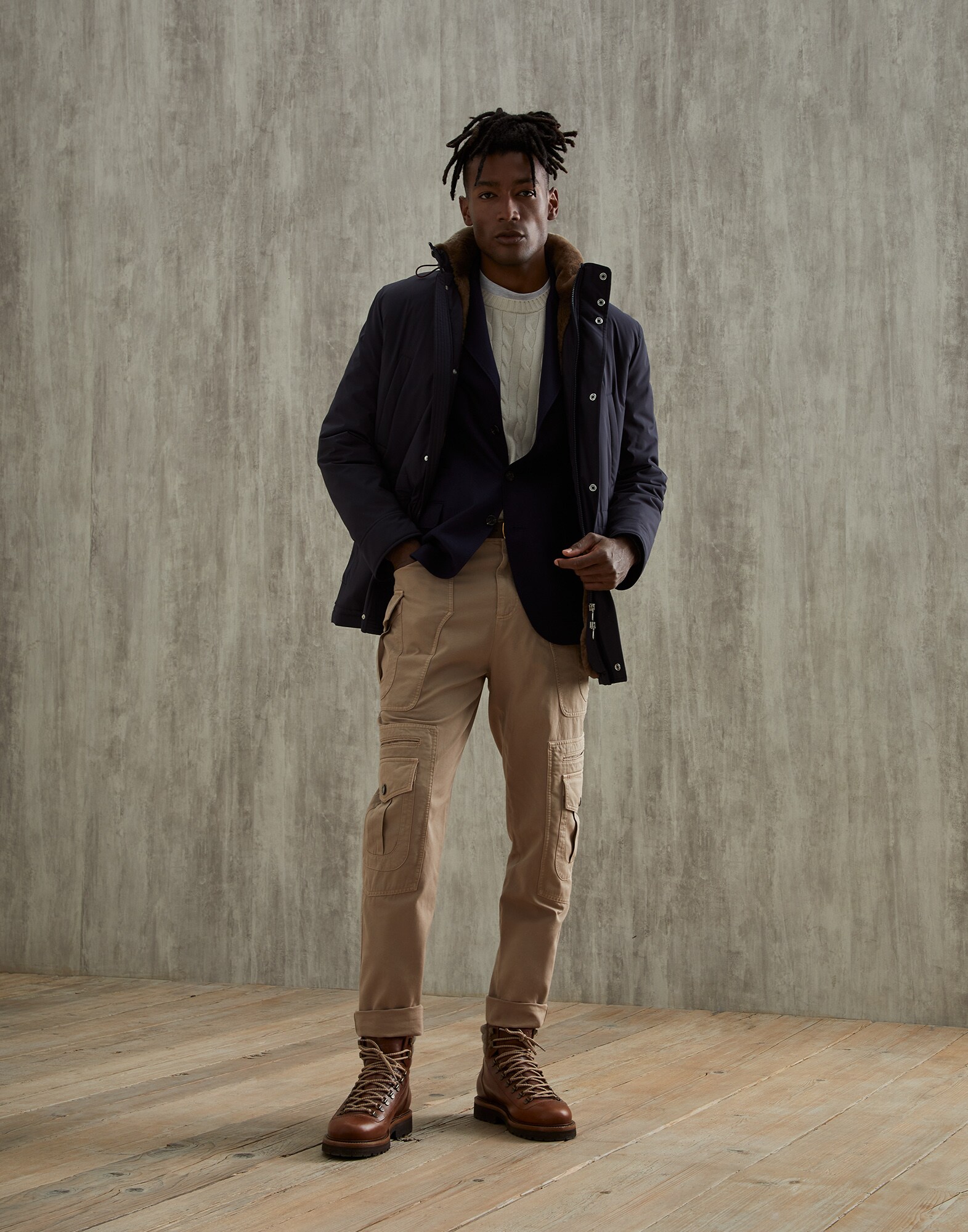 Veste Droite - Vue tenue complète