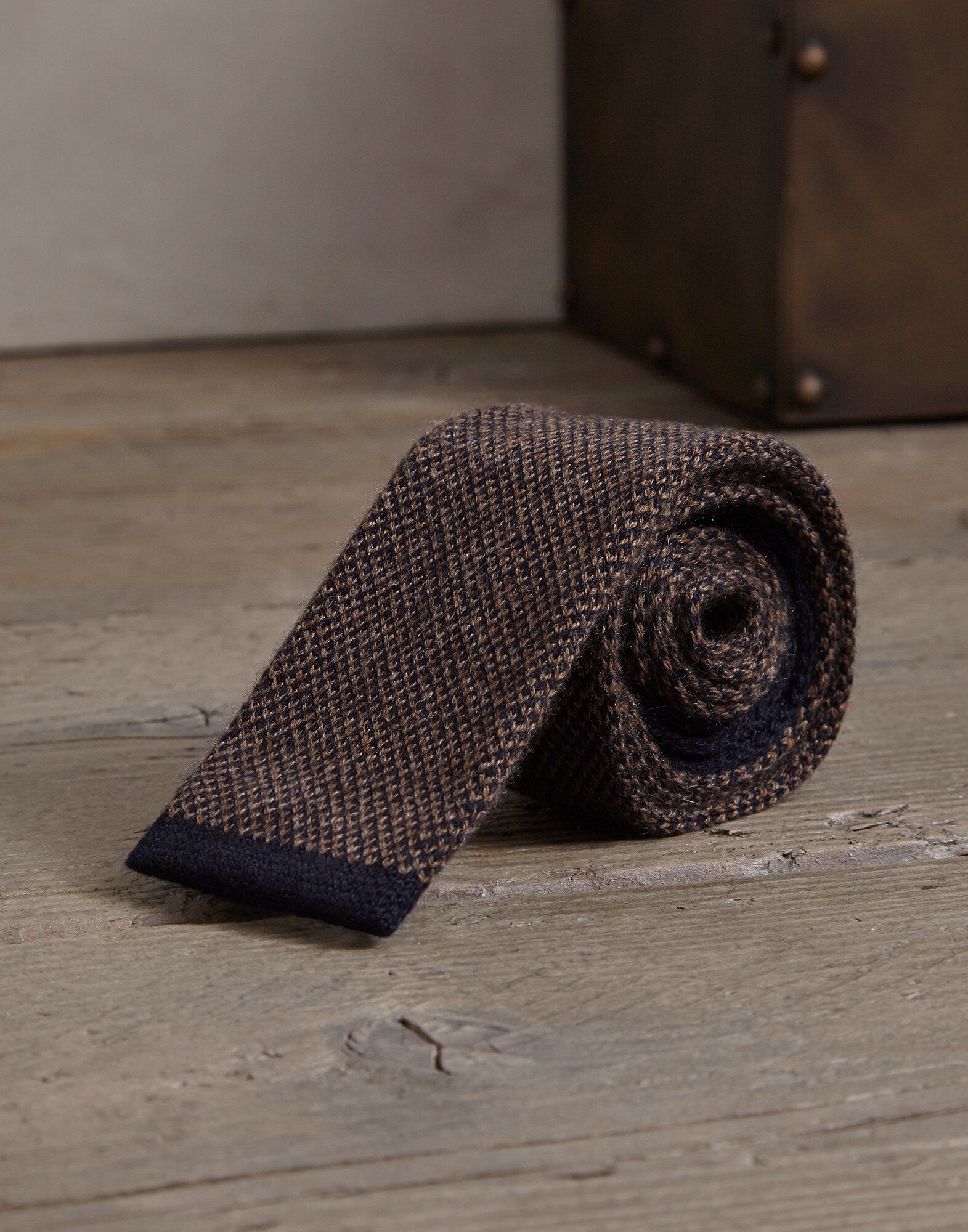 Tie Brown Man 1 - Brunello Cucinelli