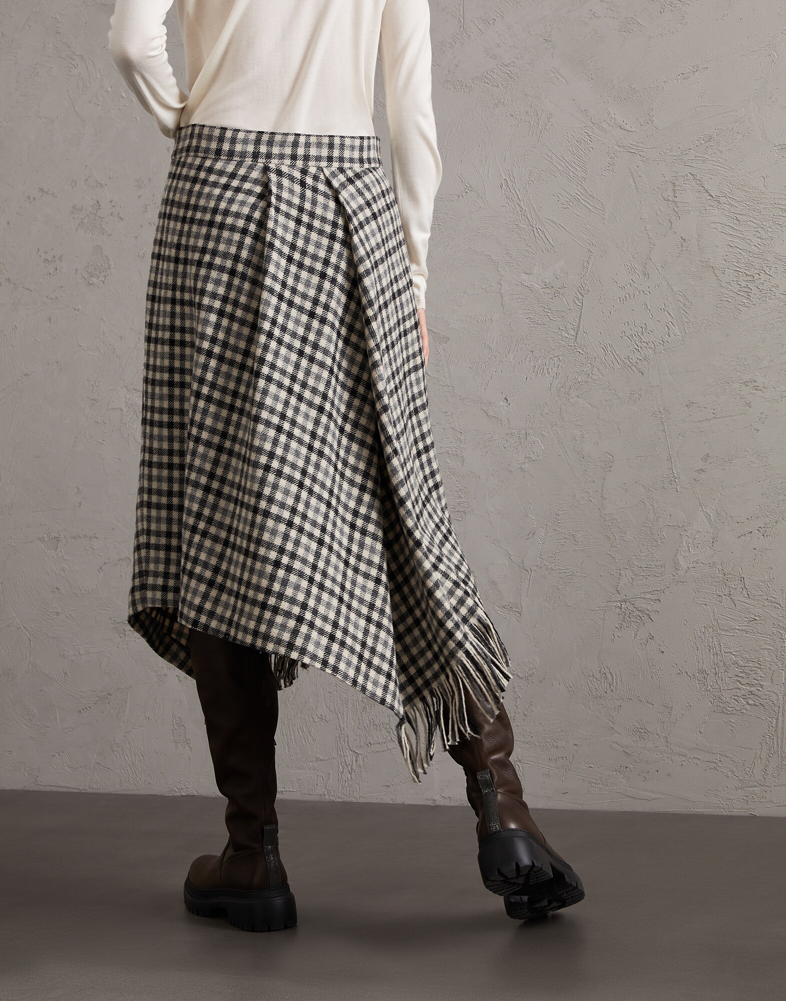 Midi Skirt - Back view