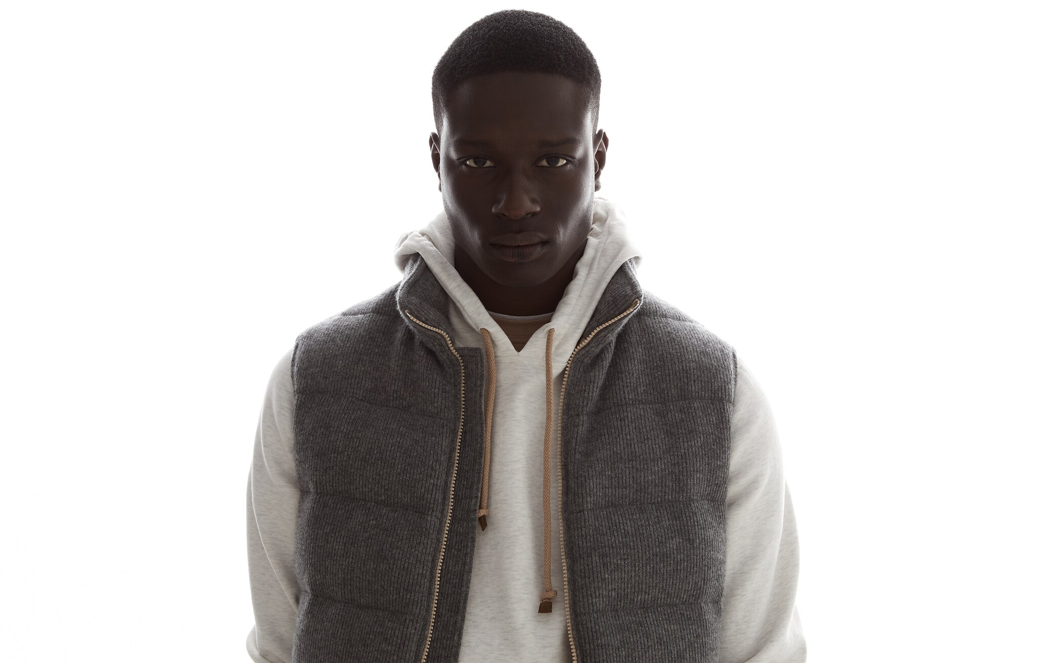 Down Vest - Horizontal view
