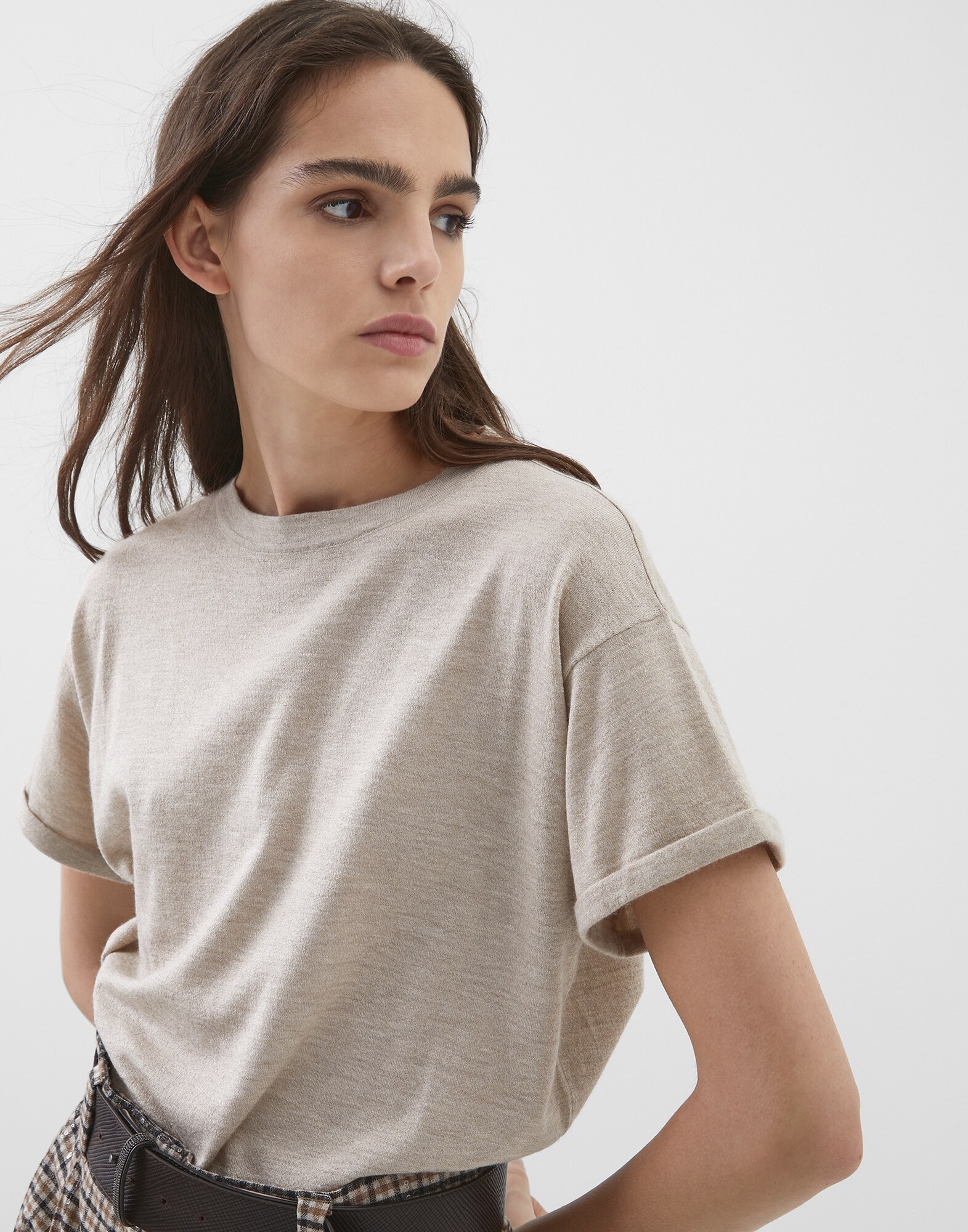 Pullover mit Rundhalsausschnitt - Detailansicht