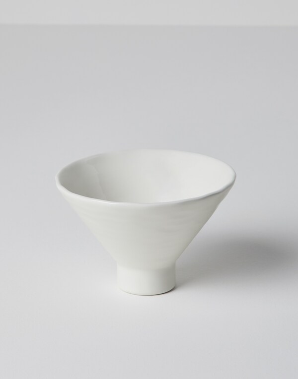 Ceramic bowl Milk Lifestyle - Brunello Cucinelli 