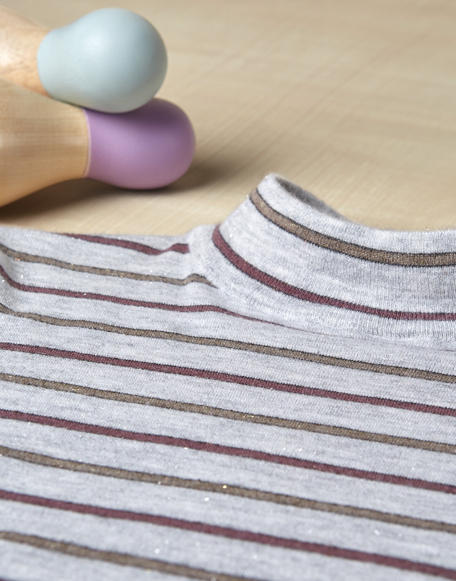Pull Col Haut - Detail
