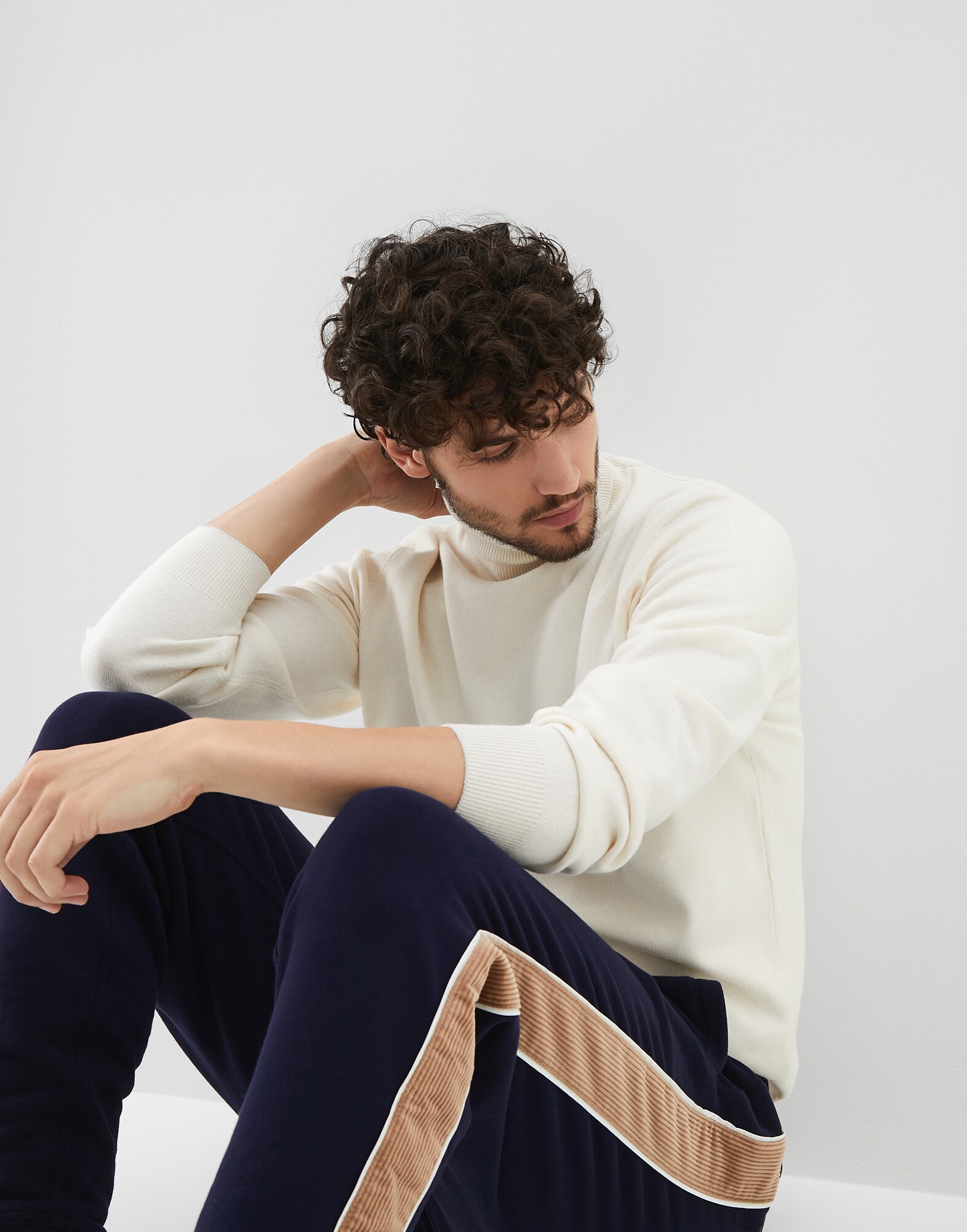 High Neck Sweater - Editorial