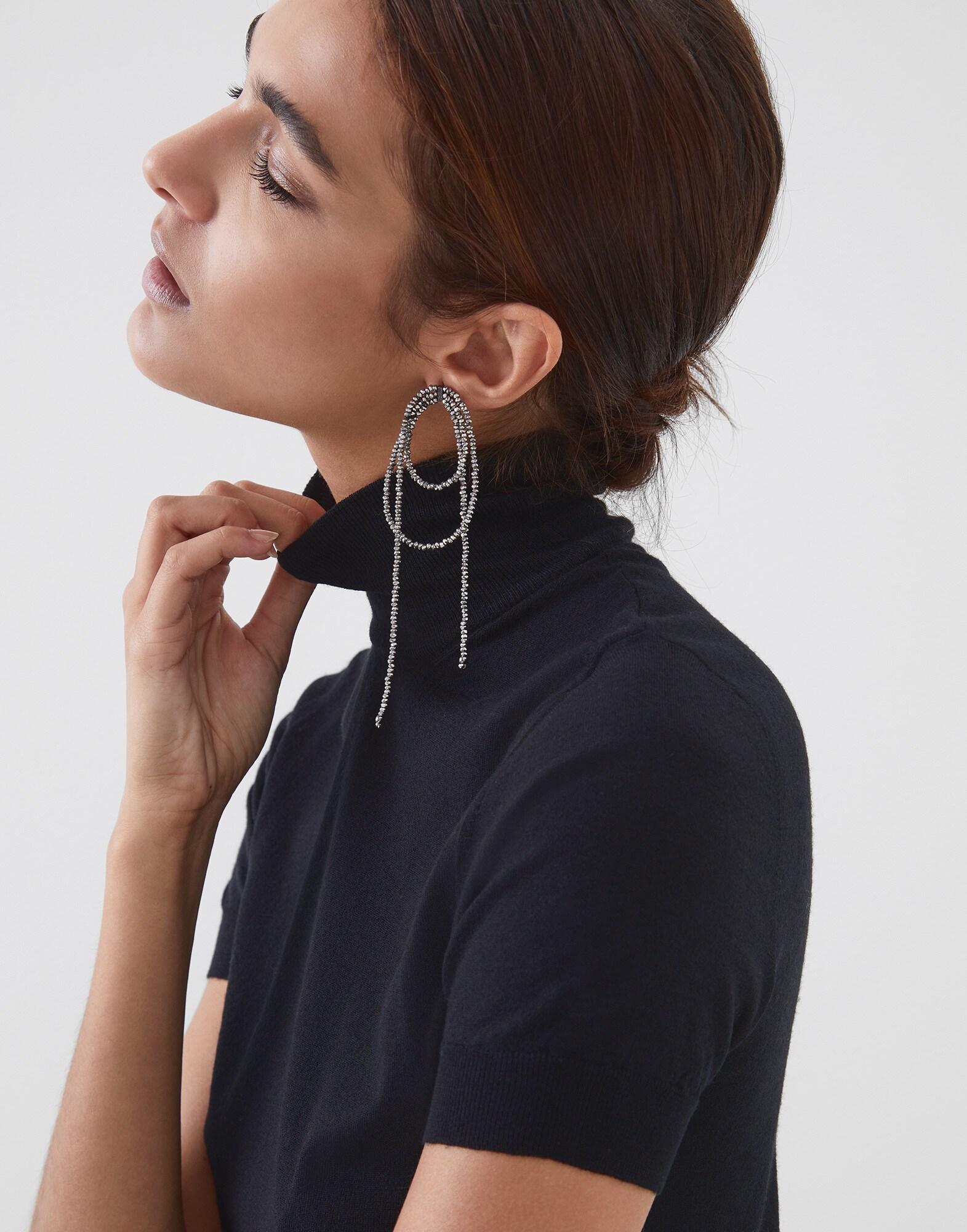 High Neck Sweater - Detail