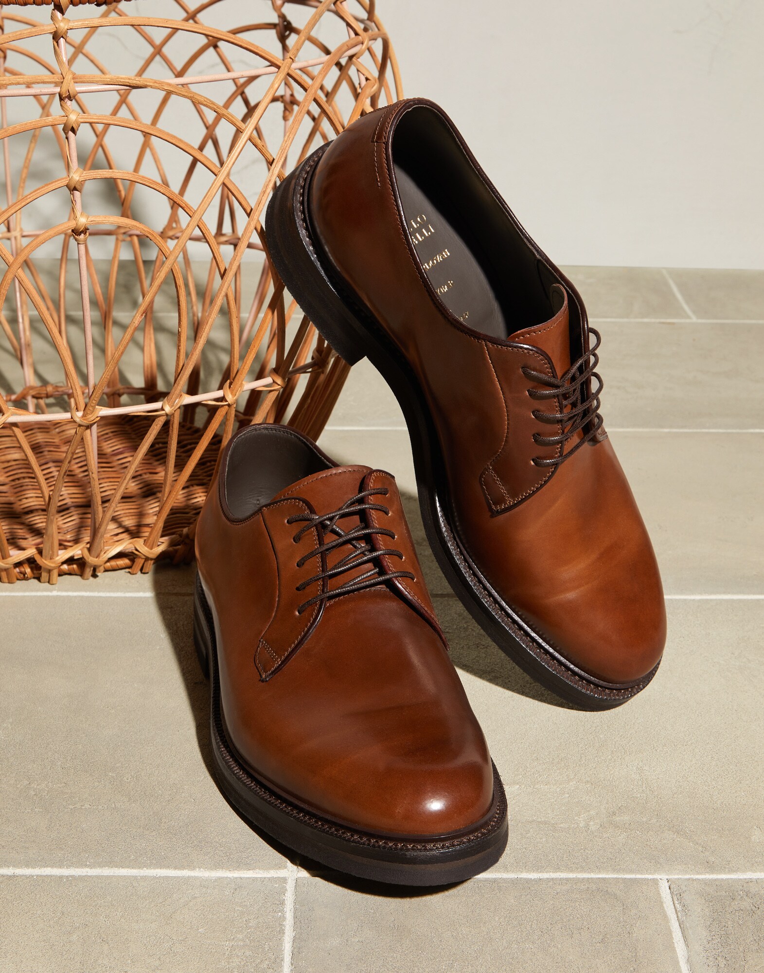 Derby Cognac Man - Brunello Cucinelli