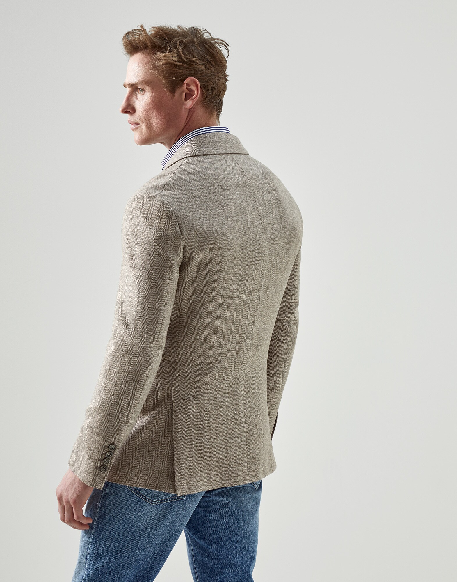 Single Breasted Blazer - Back view