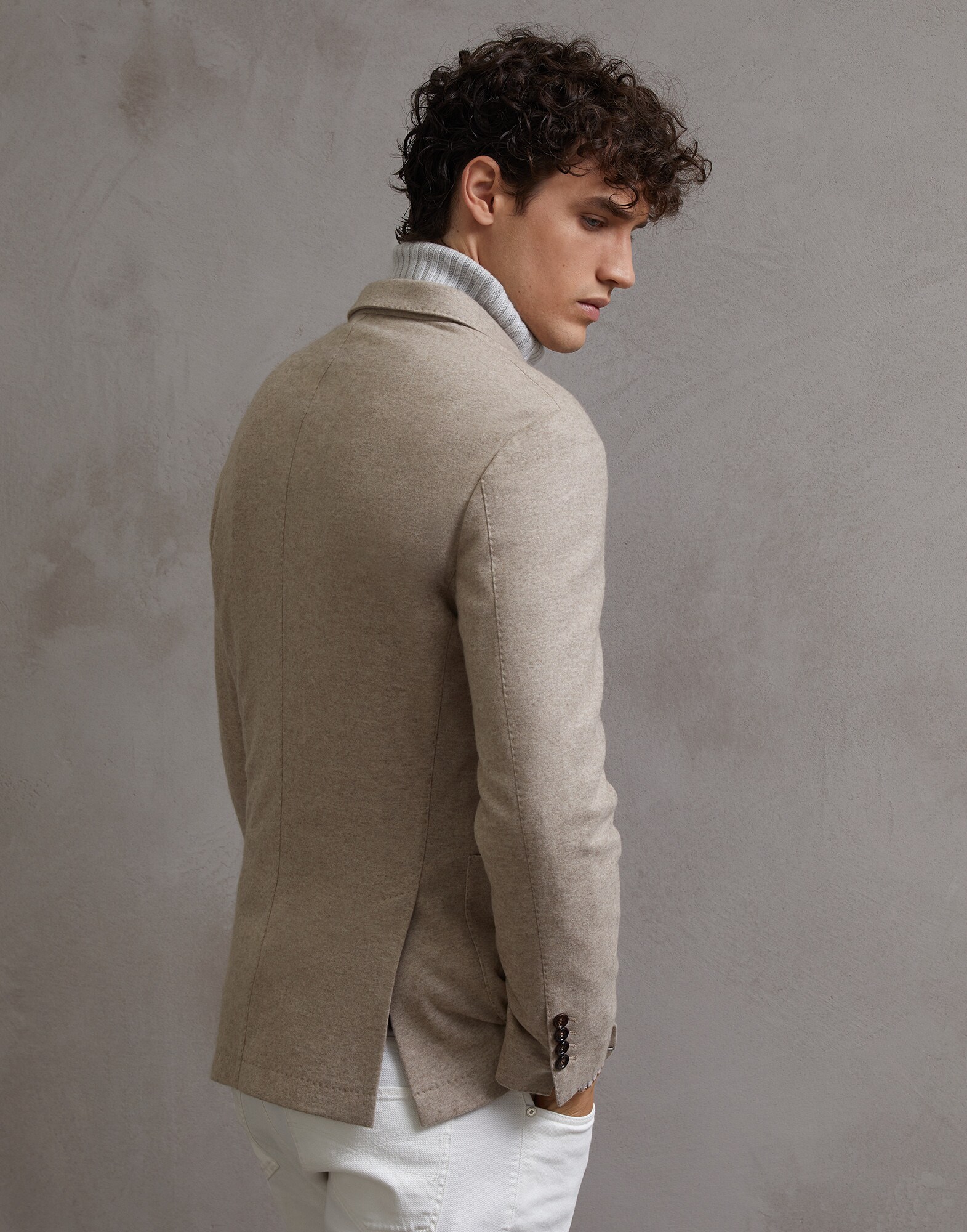 Single Breasted Blazer - Back