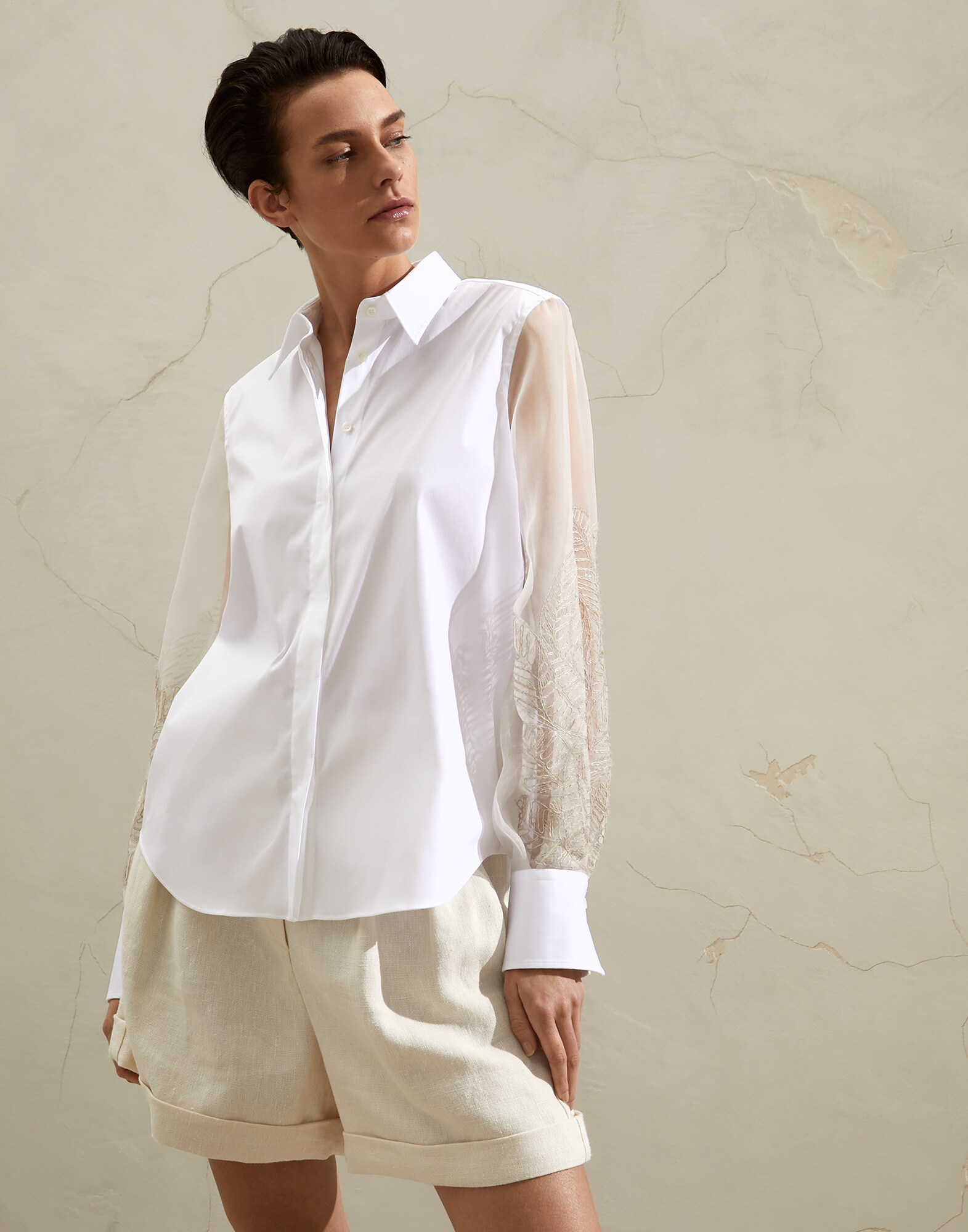 Camisa de Algodón - Front