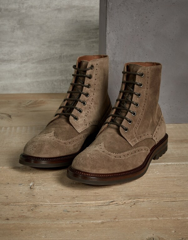 Suede boots Mud Man - Brunello Cucinelli 