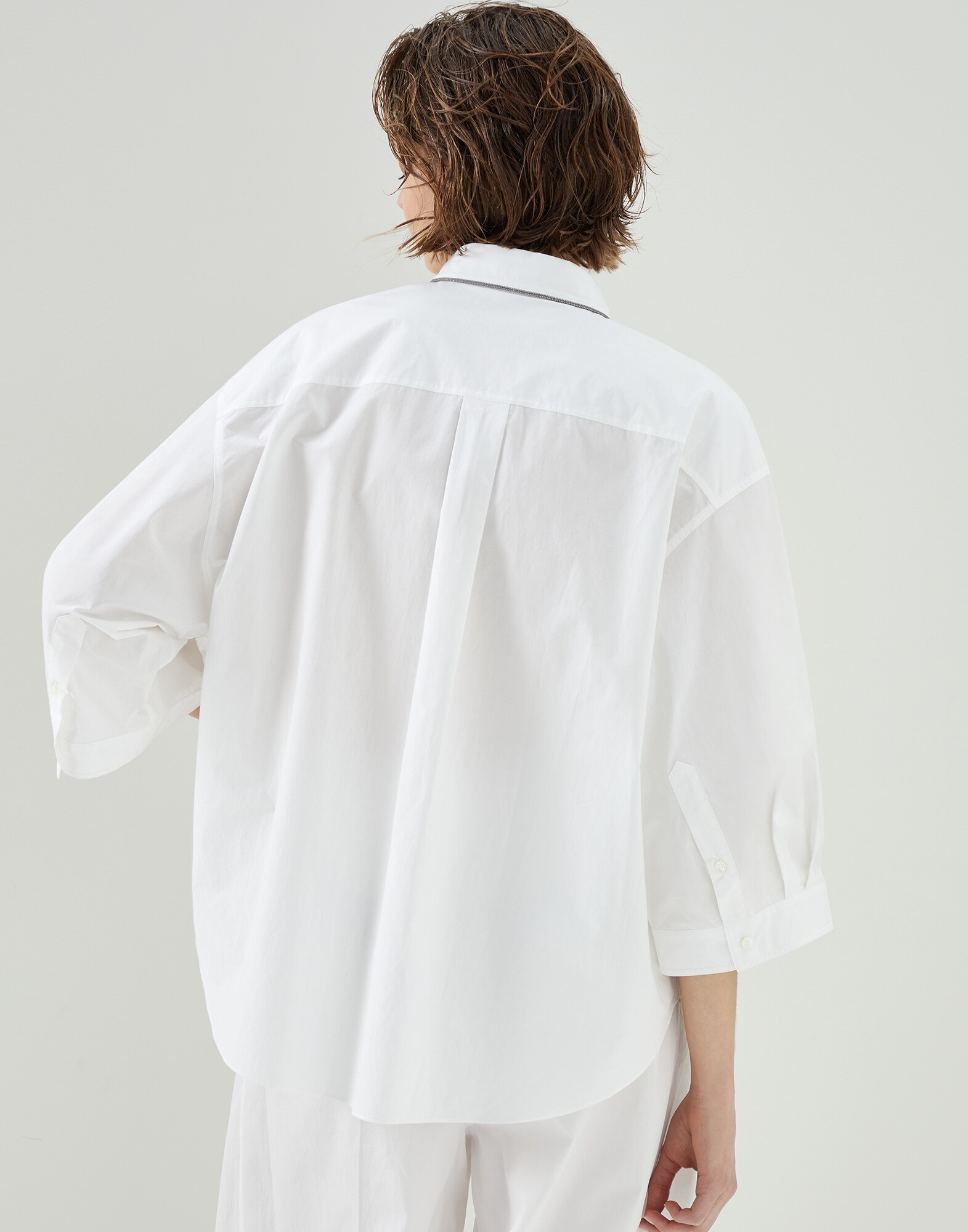 Cotton Shirt - Back view