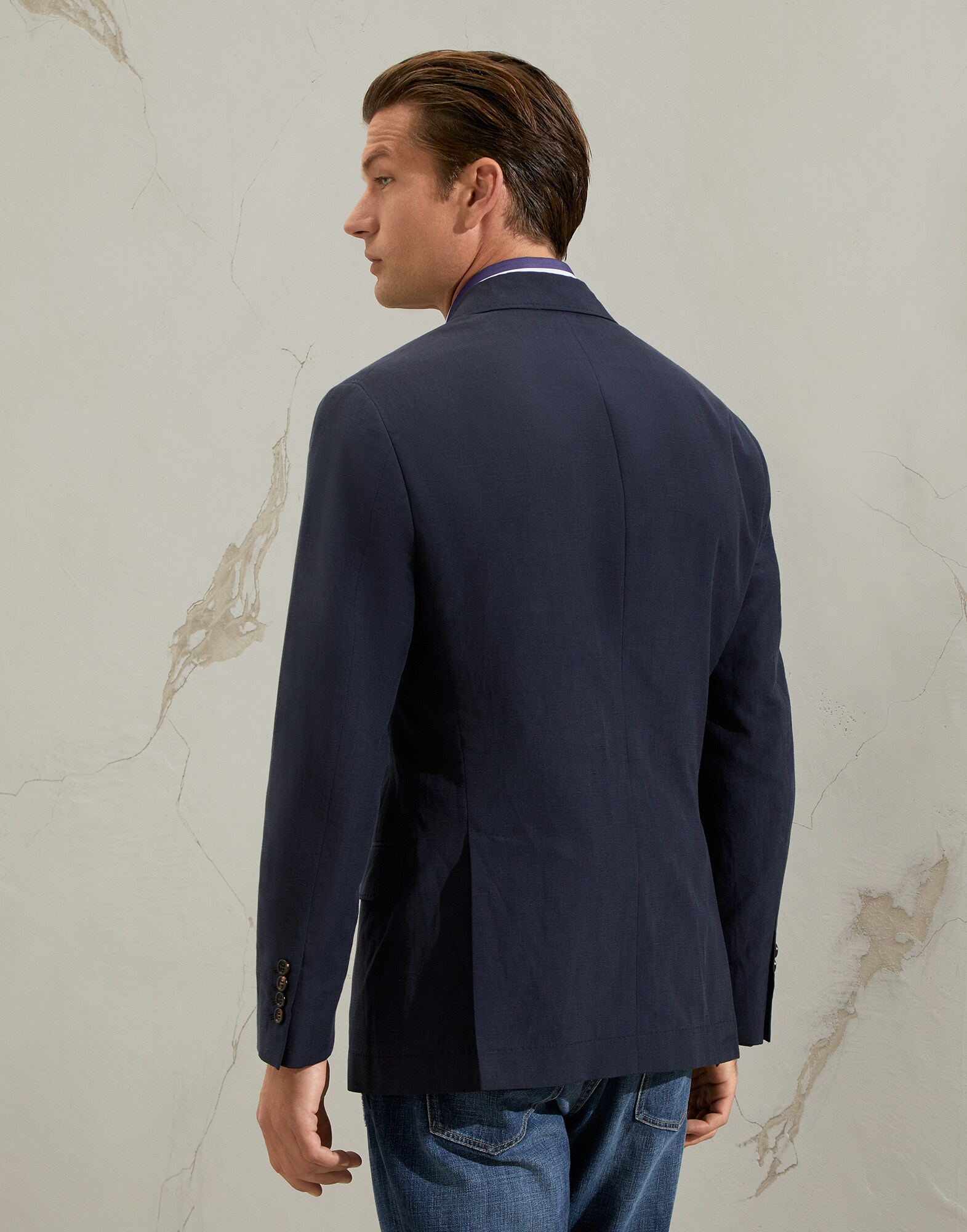 One-and-a-Half-Breasted Blazer - Back