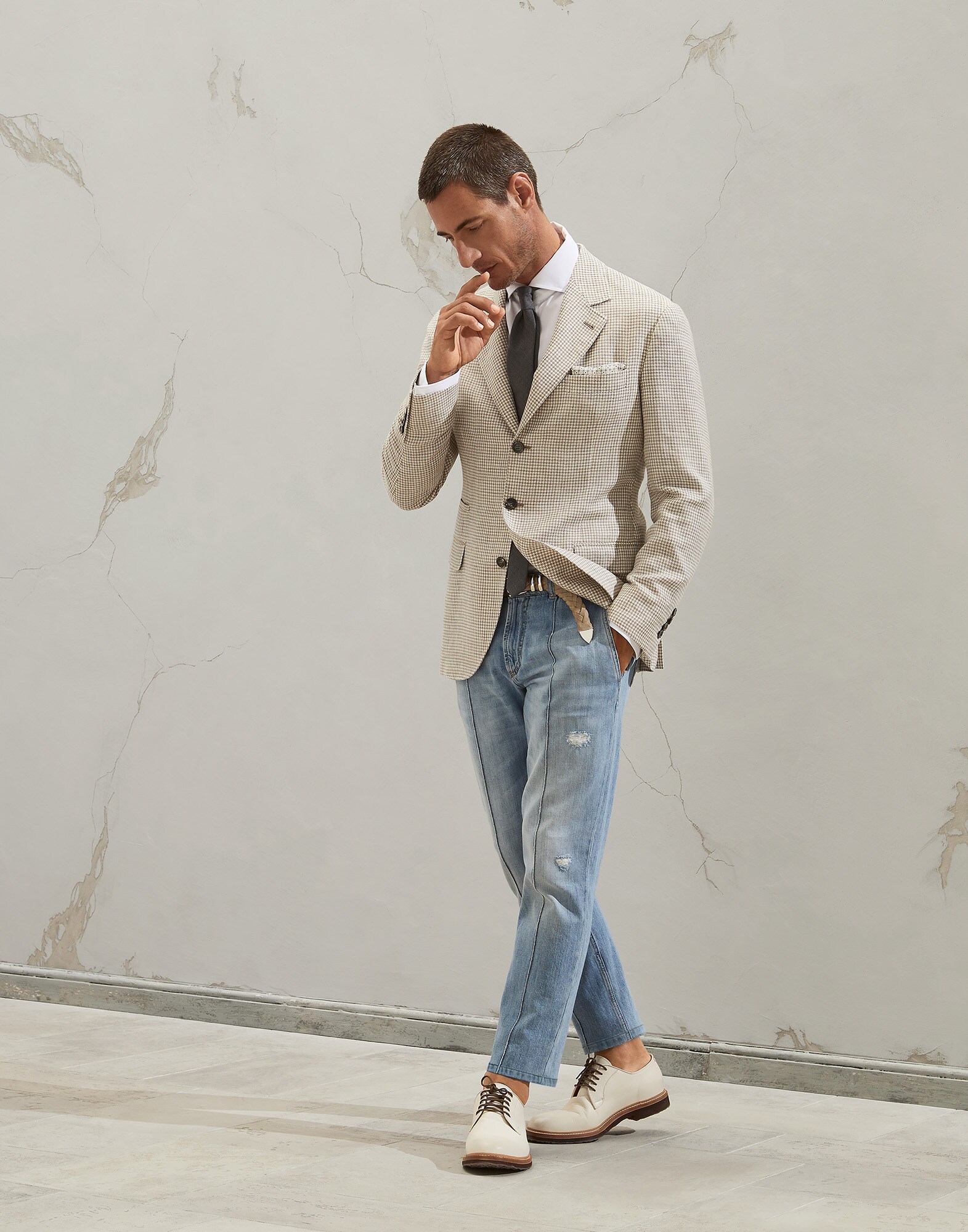 French Collar Shirt - Look