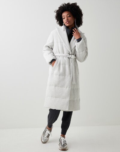 Knit Down Jacket - Front view
