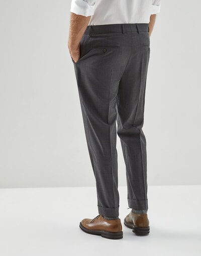 Flat front - Back view