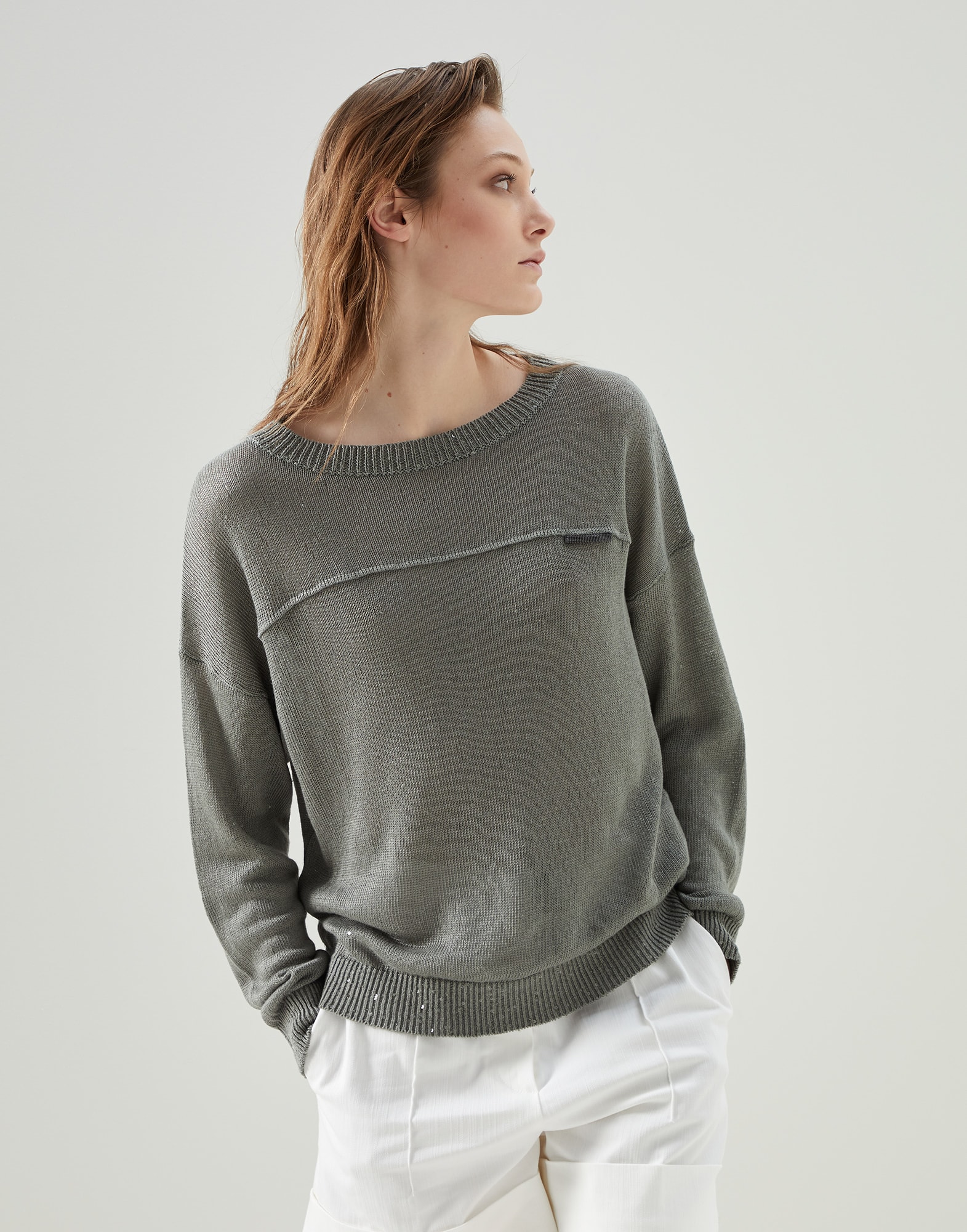 linen sweater womens