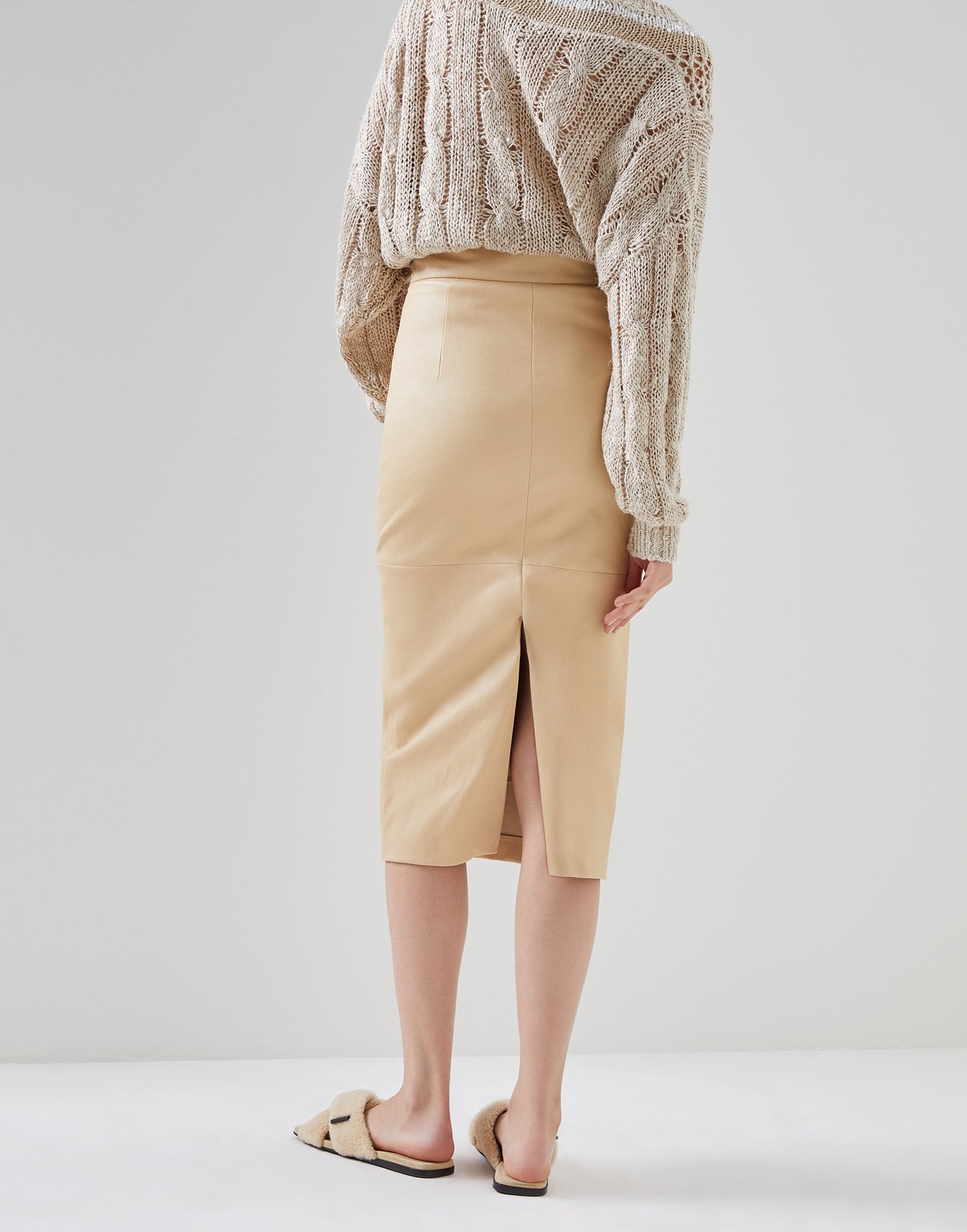 Midi Skirt - Back view