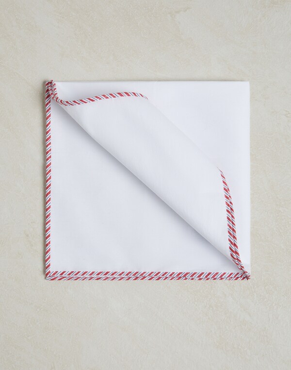 Pocket square White Man - Brunello Cucinelli