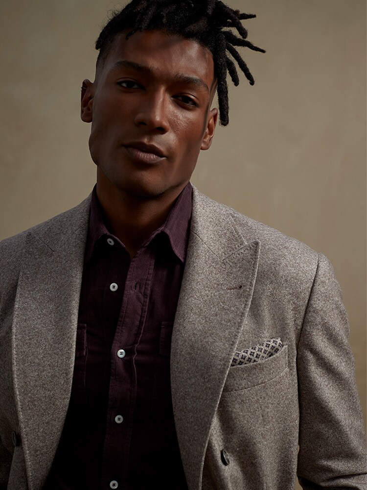 One-and-a-Half-Breasted Blazer - Editorial view
