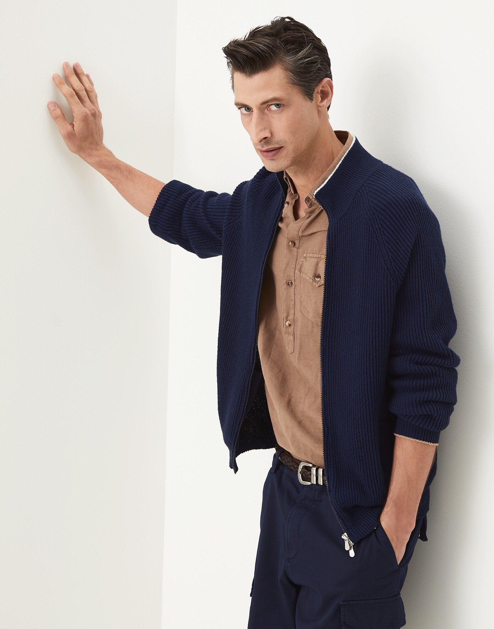 Cardigan Zippé - Editorial
