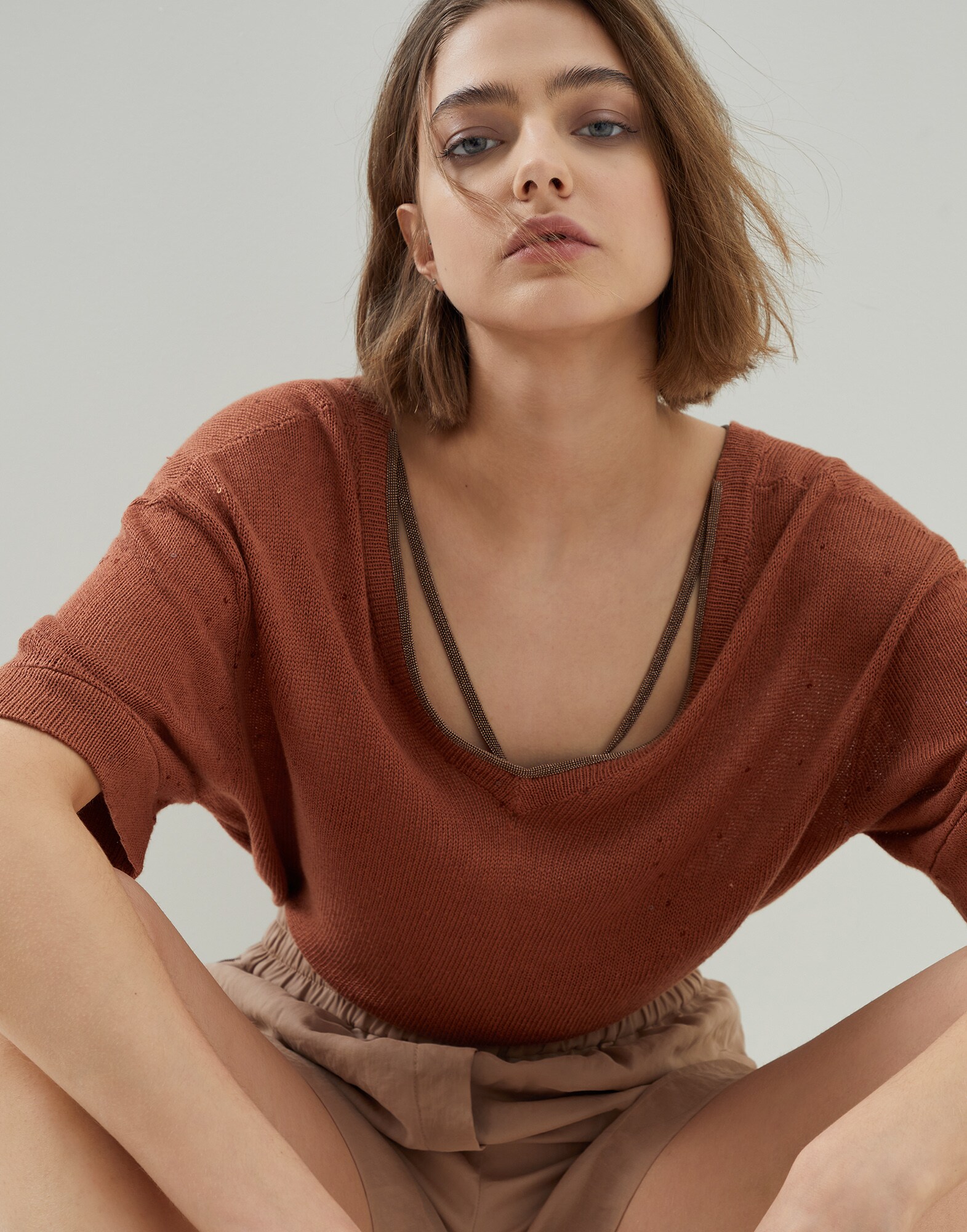 Knitted Top - Editorial view