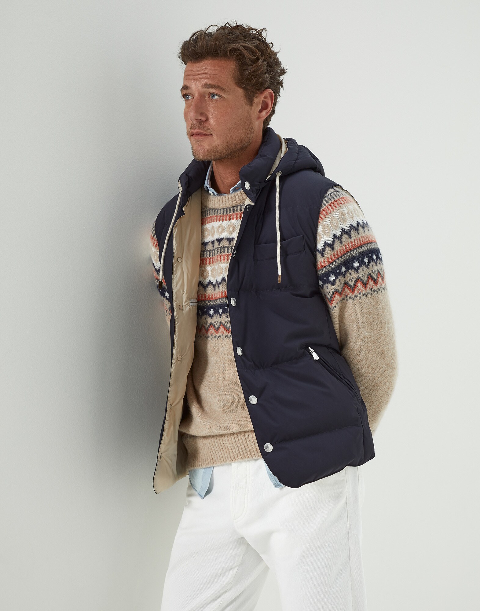Down Vest - Editorial view